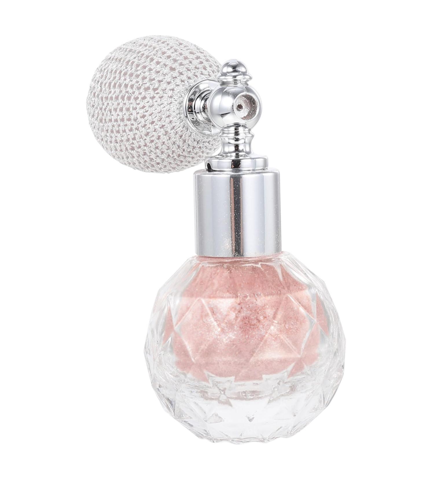 POPETPOP 1pc Body Air Bag Powder Glitter Perfume Body Shimmer Spray Highlighter Gloss Glitter Sprayer Bride Pink medium - Buy Online on GoSupps.com