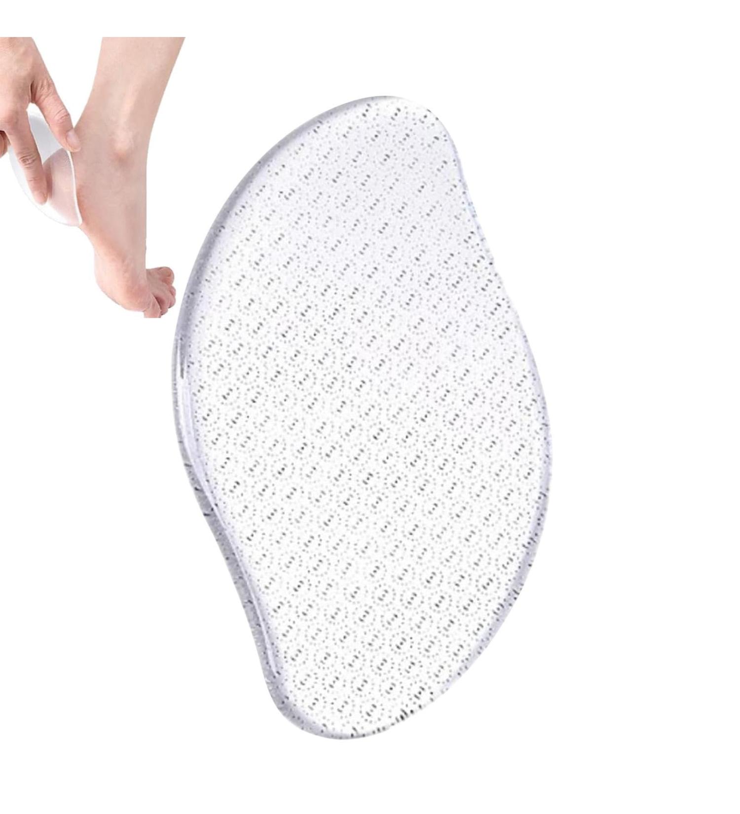 Buhjnmik Glass Foot File Glass Transparent Foot File | Reusable Foot Care Tools Portable Callus Shaver for Dry Skin Hard Skin Dirt Calluses Mango - Buy Online on GoSupps.com