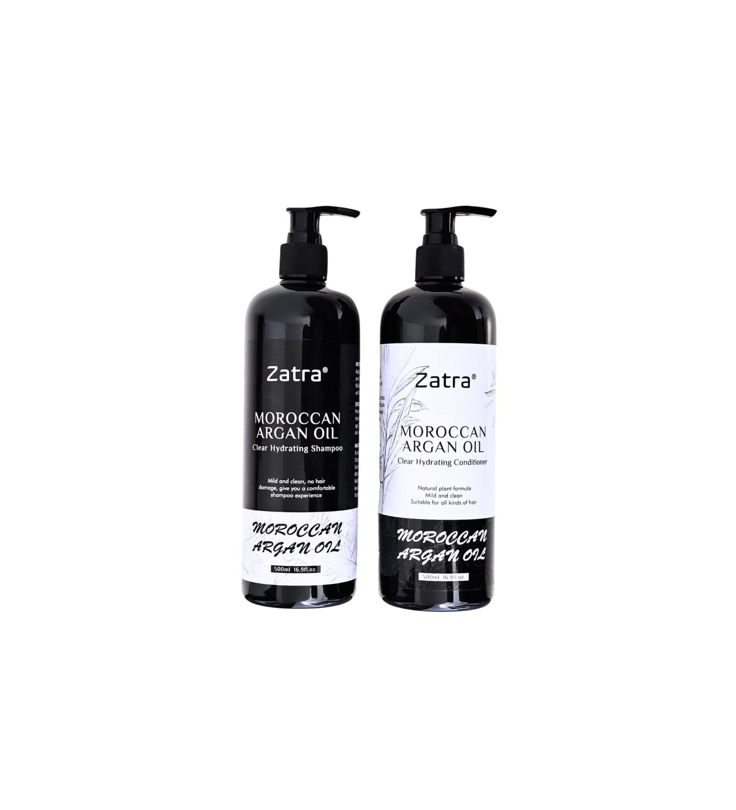 Argan Moroccan Oil Shampoo & Conditioner Set - Hydrate Repair Damaged Hair Reduce Frizz & Enhance Shine - International Shipping Available - Buy Online on GoSupps.com