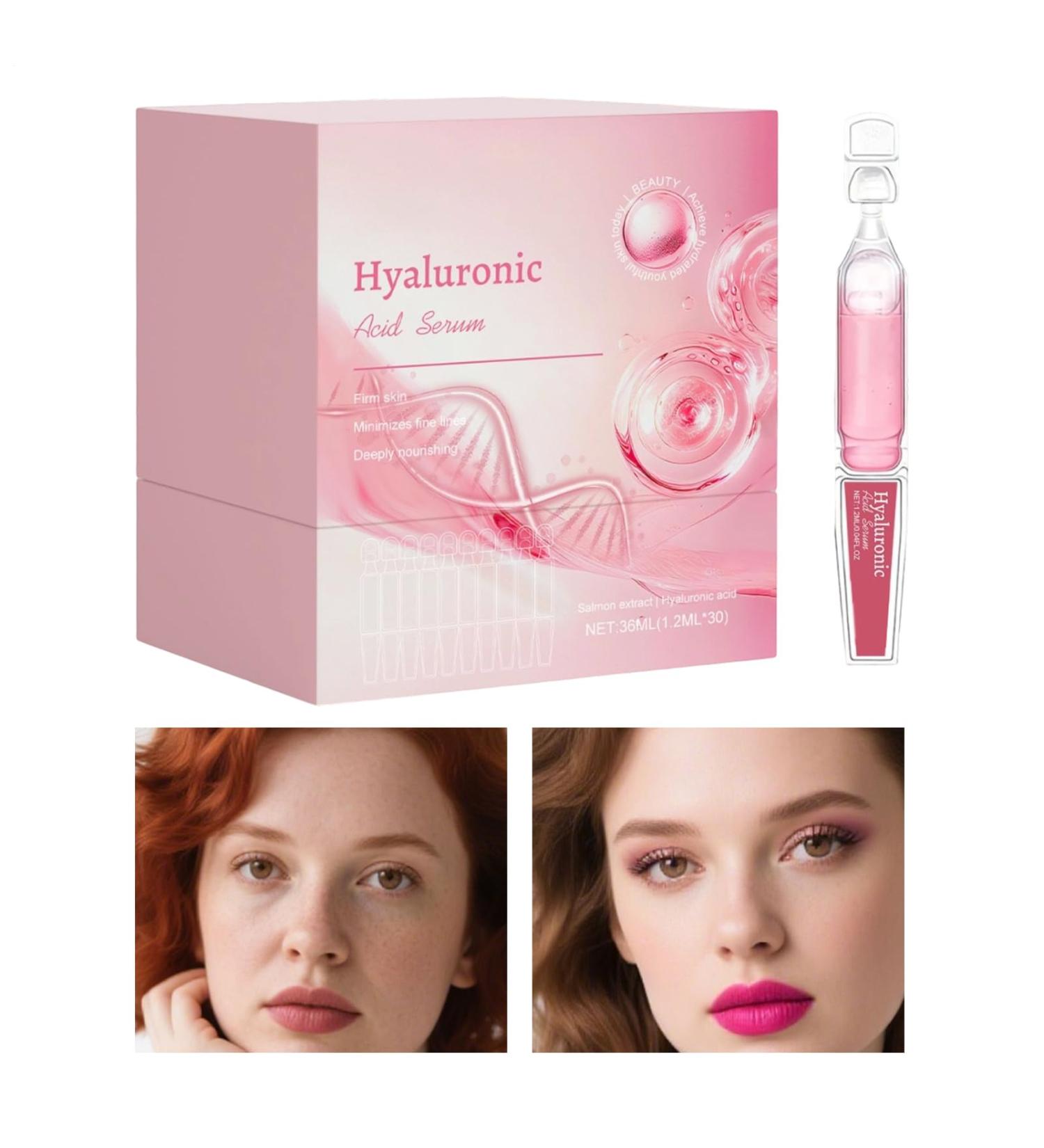 DAWCBVJQ Firming Solution 30 Pieces Soothing Ampoules Skin Care Solution for hydration boost repair care beauty and mature skin - Buy Online on GoSupps.com