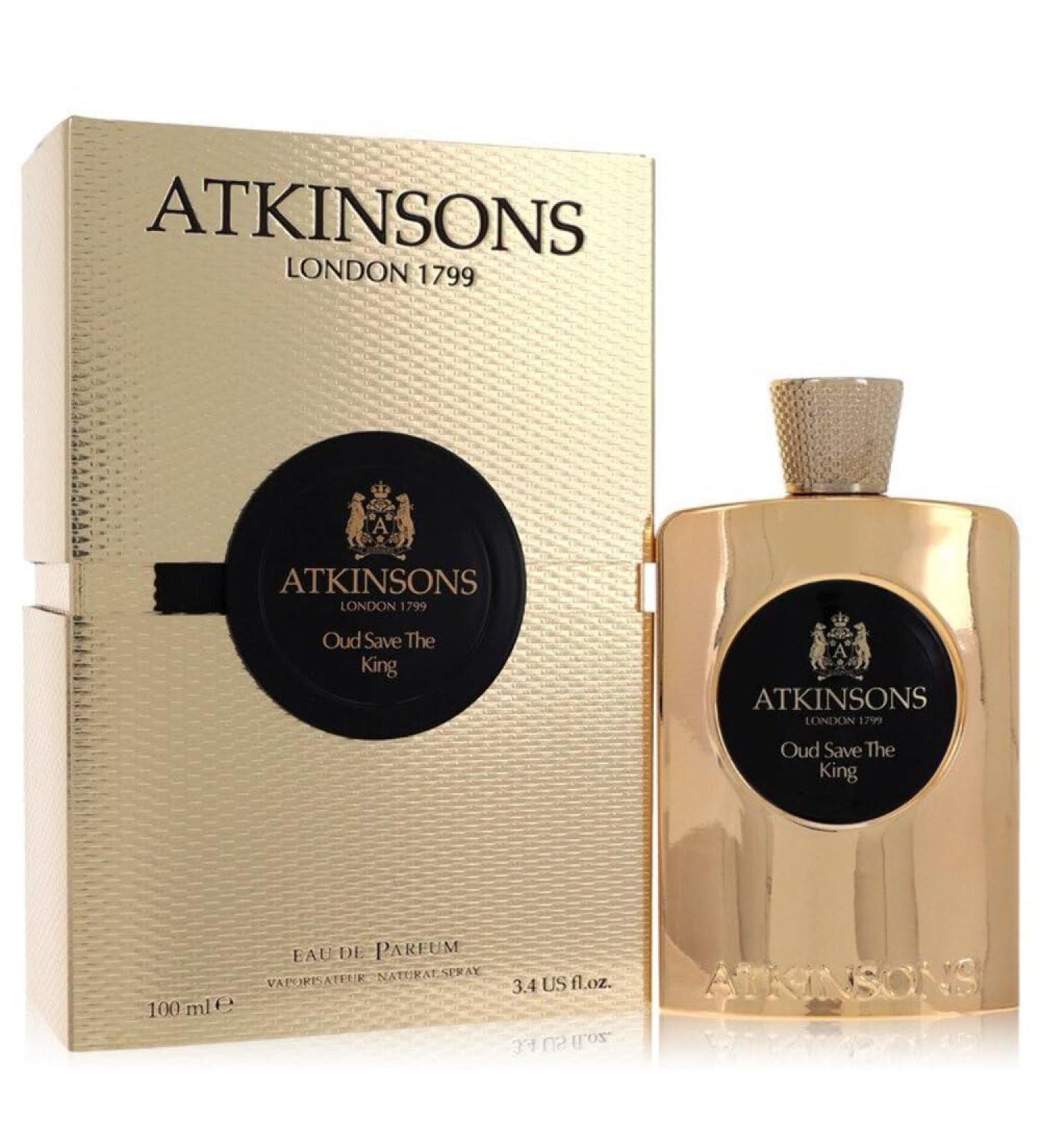 Oud Save The King by Atkinsons Eau De Parfum Spray 3.3 oz