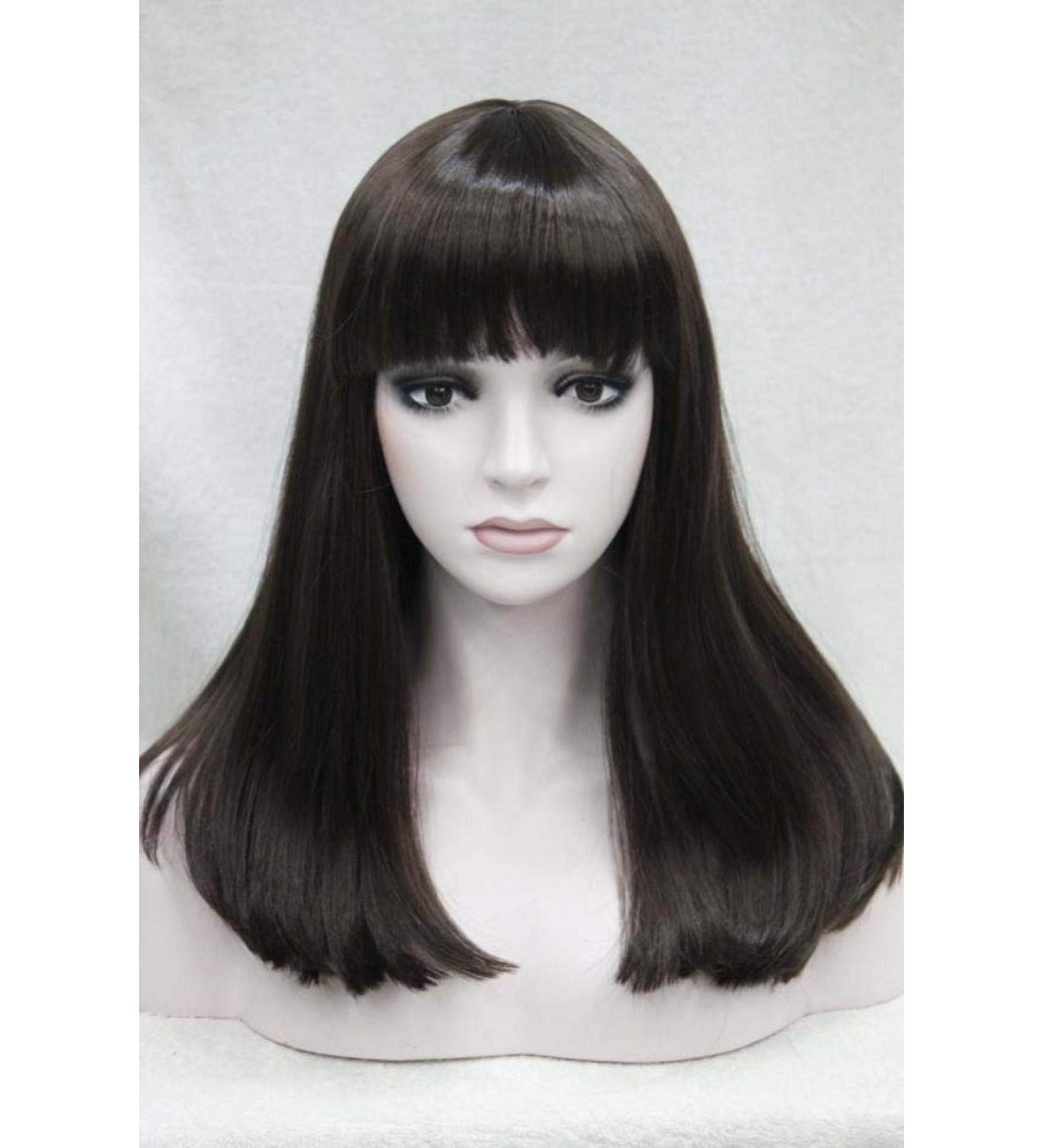 BGHJUE Long Straight Wig for Women - Qi Liu Haizhong Full Head Cover Cute Round Face Simulation Scalp - International Shipping Available - Buy Online on GoSupps.com