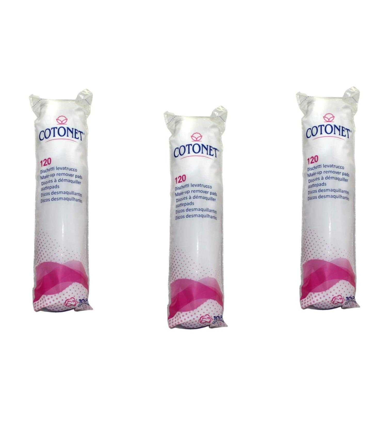 360-part set made of cotton and slices made of 100 % cotton no baby no escape into the toilet made in Italy 3 packs of 120 pieces