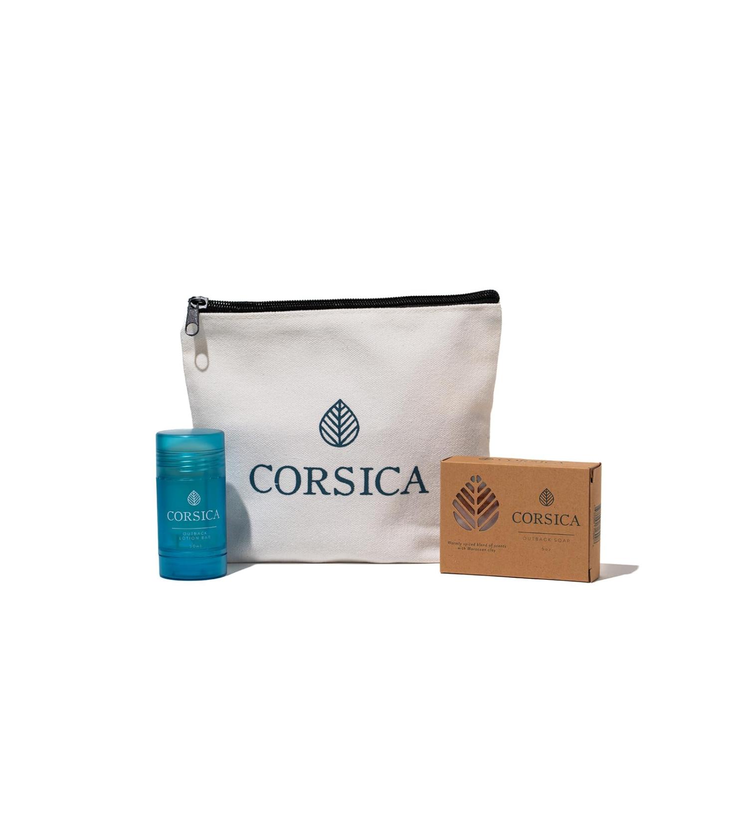 Corsica Lotion Bar and Bath Soap Bar Nourishing Body Care for Men & Women Outback Gift Set