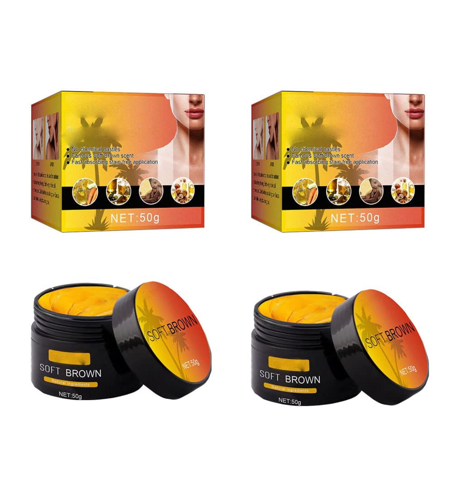 Intensive Tanning Luxe Gel - 2pcs, 50g x 2 - Outdoor Sun Dark Tan - Keep Natural Color - Buy Online on GoSupps.com