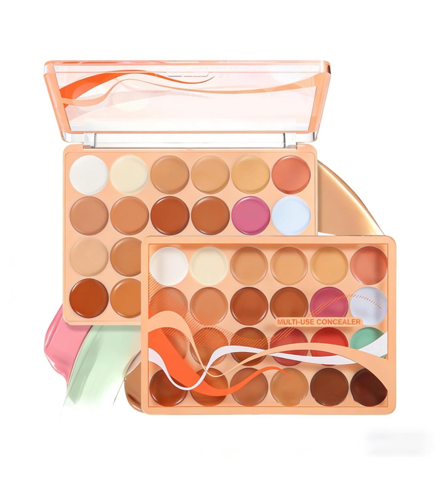 Palette De Contour 24 Couleurs Application Facile 24 X 1 7 G Surligneur Et De Teint M langeables Correcteur De Couleur Longue Dur e Pour Femmes D butantes Voyage Domicile Rendez-vous Quot - Buy Online on GoSupps.com