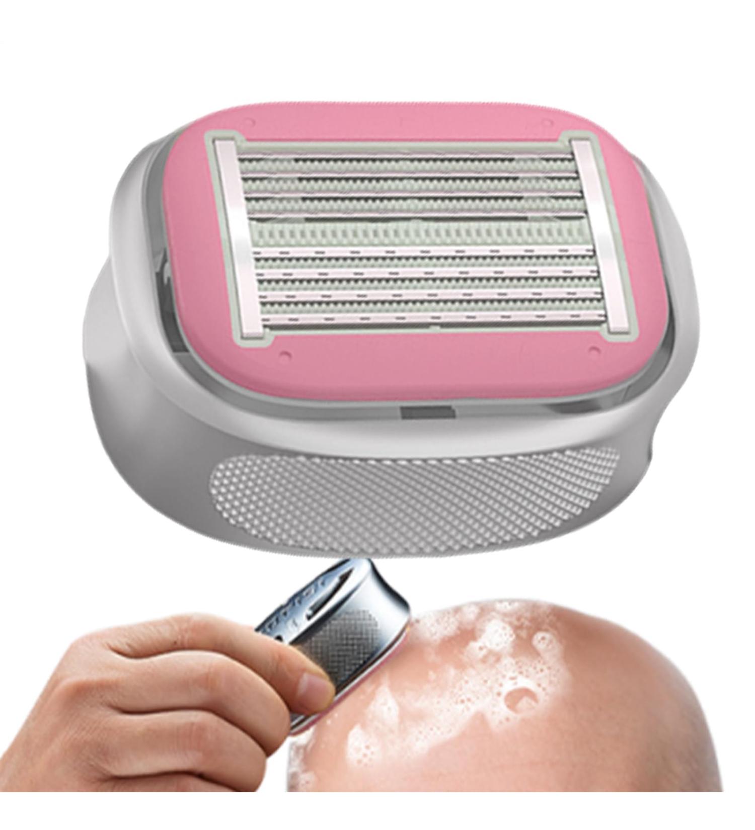 Shaver for Bald Head Selfcutting Trimmer for Head and Beard Waterproof Hair Trimmer Care Kit For Scalp Beard Face Arms Daily Use All Pink - Buy Online on GoSupps.com