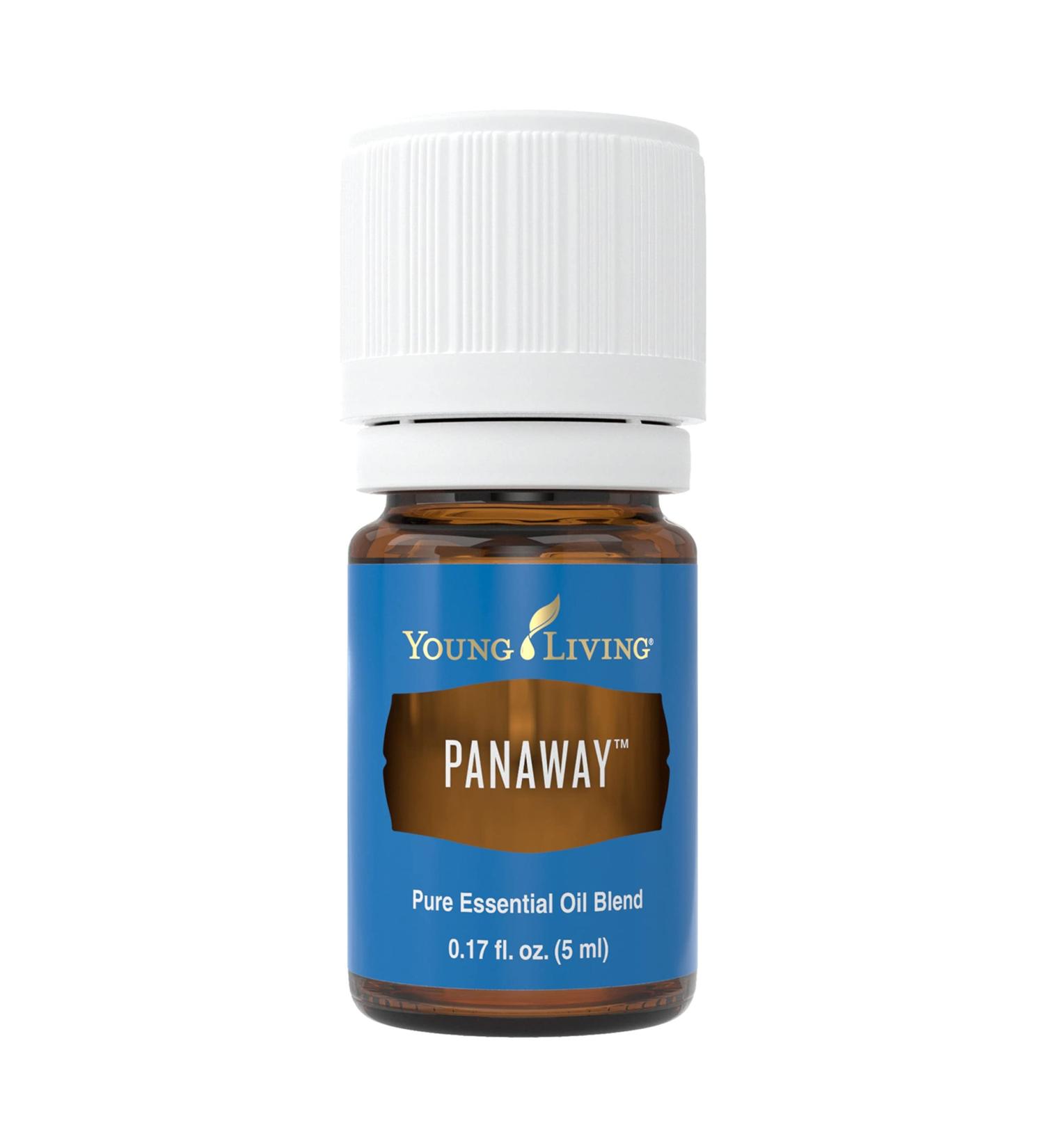 Young Living PanAway Essential Oil 5ml - Soothing Aroma for Relaxation & Massage | Travel Size Aromatherapy Blend of Clove Wintergreen Peppermint & Helichrysum - Buy Online on GoSupps.com