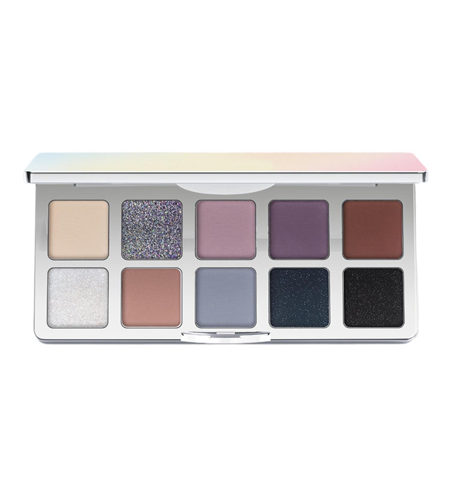 Byuexhp Eyeshadow Palette 10 Color Smooth Wearable Beauty Cosmetics Shimmering Eyeshadow Palette for Women Girls Girlfriend Mother BD301 - Buy Online on GoSupps.com