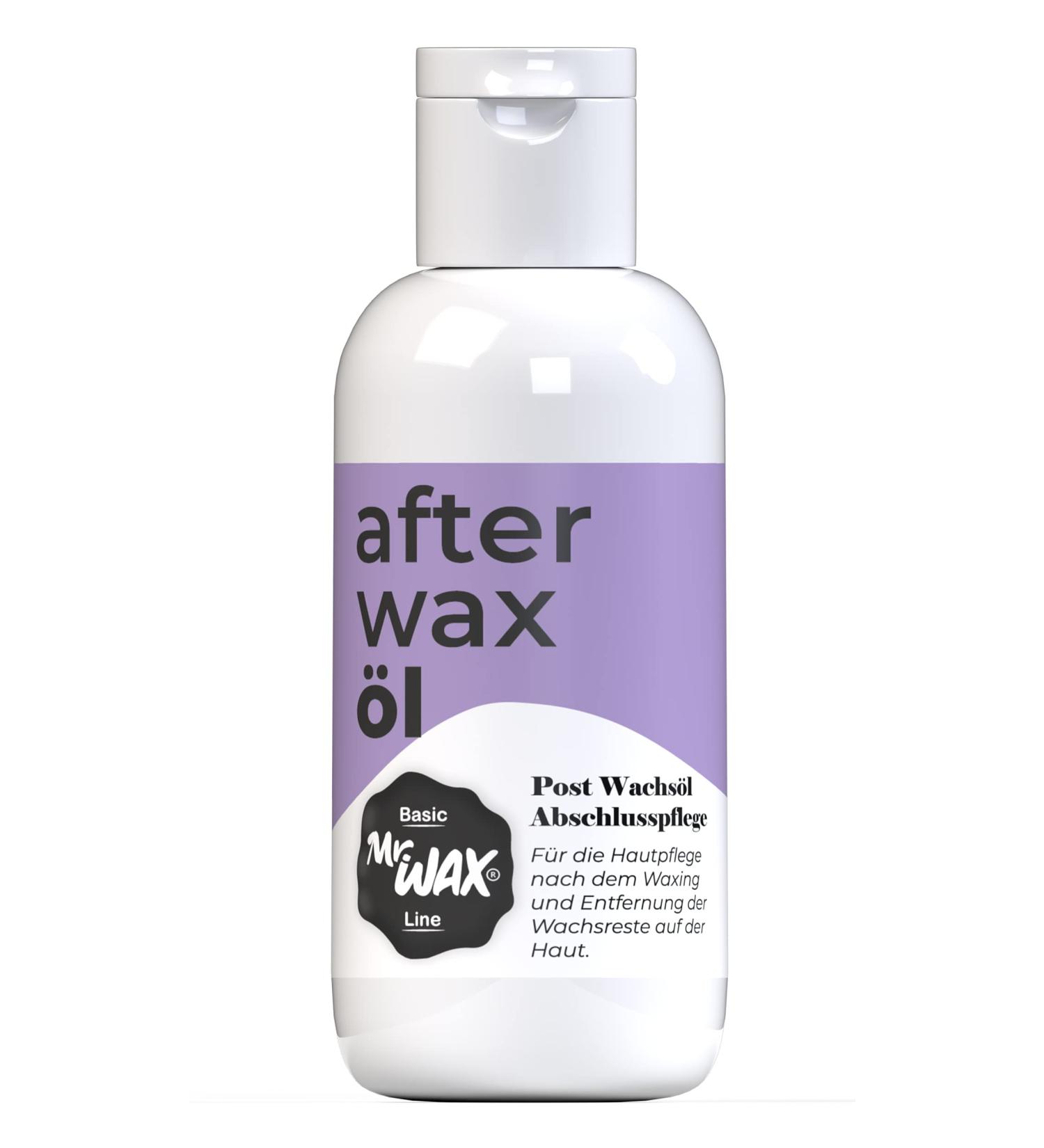 Mr. Wax Pre Wax Skin Cleanser Aloe Vera removes wax residue 150ml (After Wax Oil)