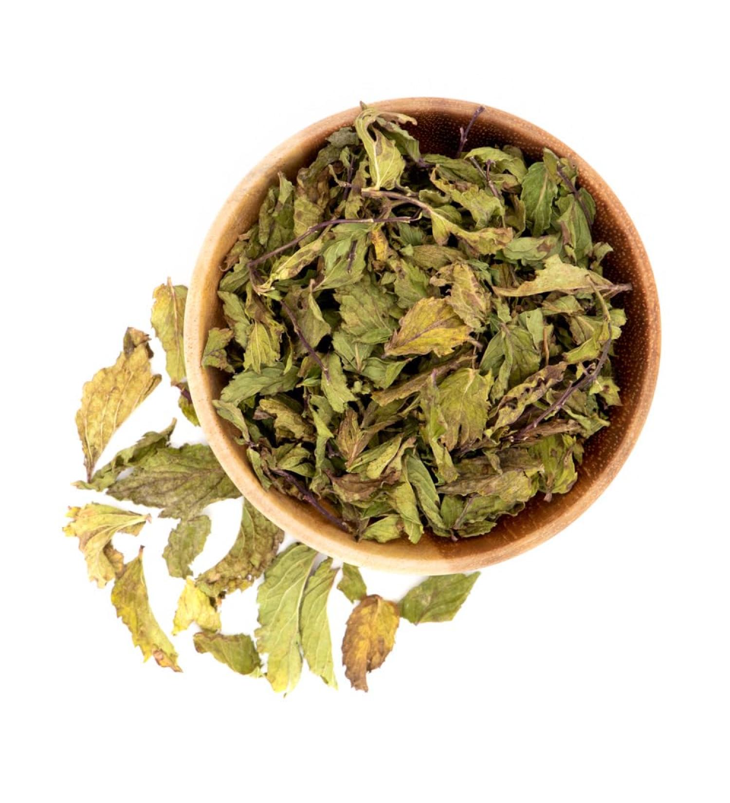  Herbis Natura Herbis Natura Spicy Mint Cut Organic Peppermint Leaves for Herbal Tea/Cosmetics/Cooking Mentha spicata 1000 grams) (P-1209) - Buy Online on GoSupps.com