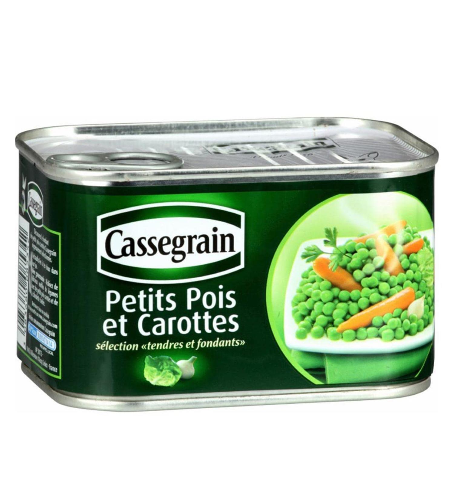 Cassegrain Peas Carrots 400 g - Buy Online on GoSupps.com