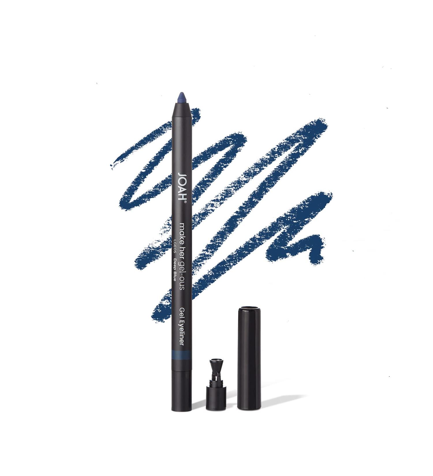 JOAH Make Her Gel-ous Waterproof Gel Eyeliner | Self-Sharpening Pencil | Long-Lasting Deep Blue Color - Buy Online on GoSupps.com