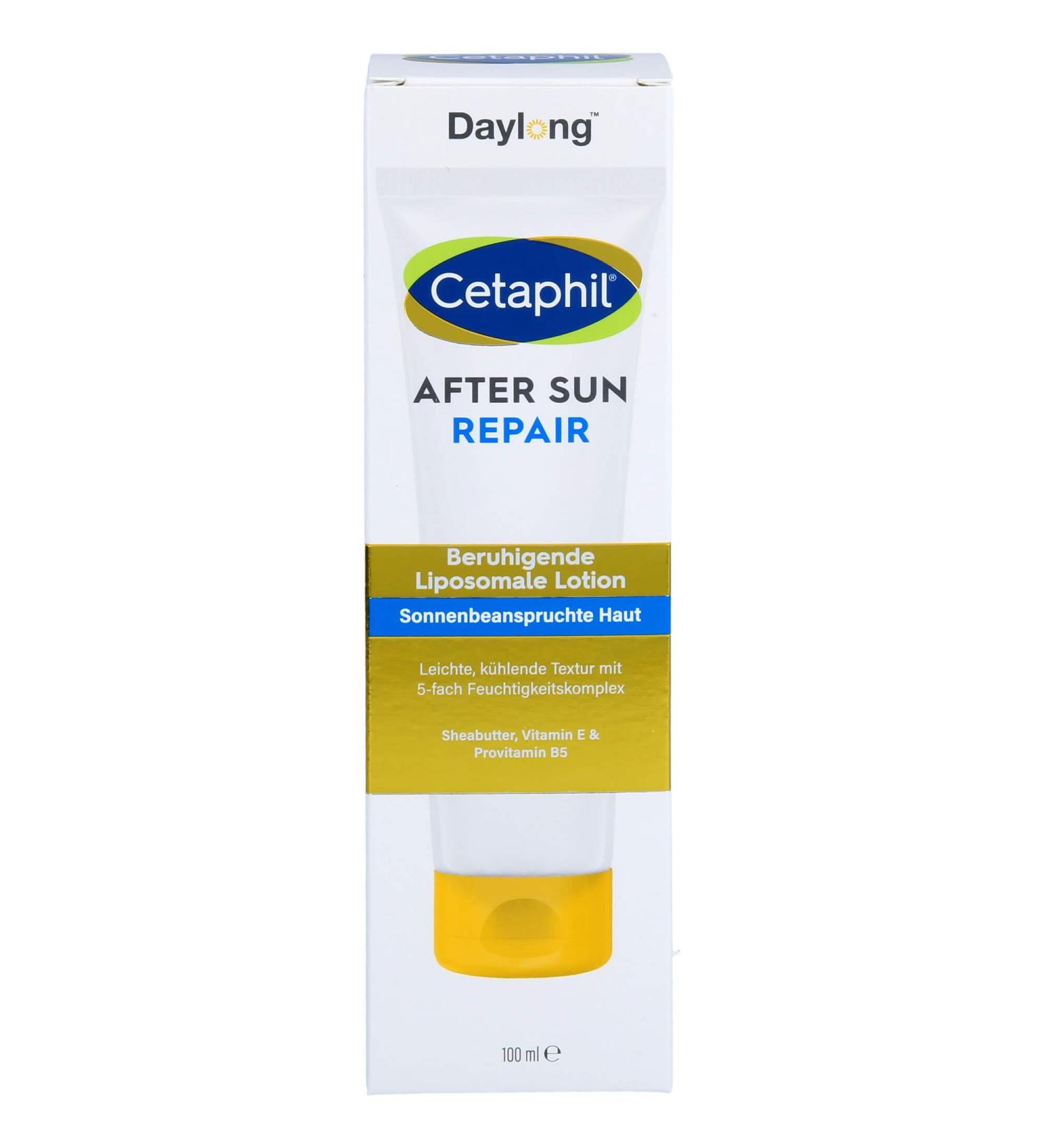 CETAPHIL Sun Daylong After Sun Repair Lotion 100 ml - Soothing Skin Relief for Sunburn & After Sun Care | International Shipping Available - Buy Online on GoSupps.com