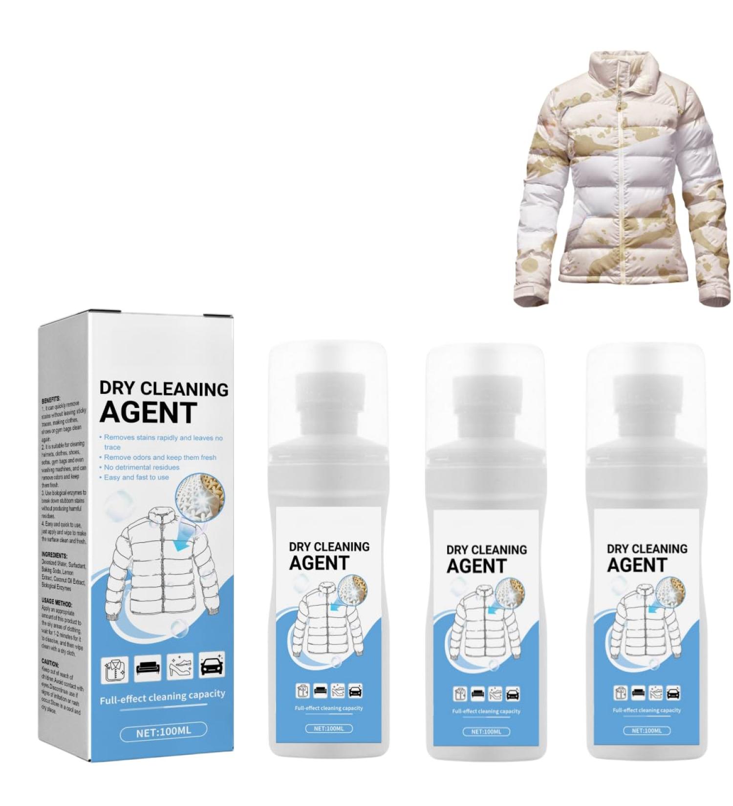 Multifunctional no-wash Foam Spray for Down Jackets Dry Foam Cleaner for Winter Down Jackets Convenient Dry Foam Cleaner Multifunctional Dry Cleaning Foam no-Rinse Agent - Buy Online on GoSupps.com