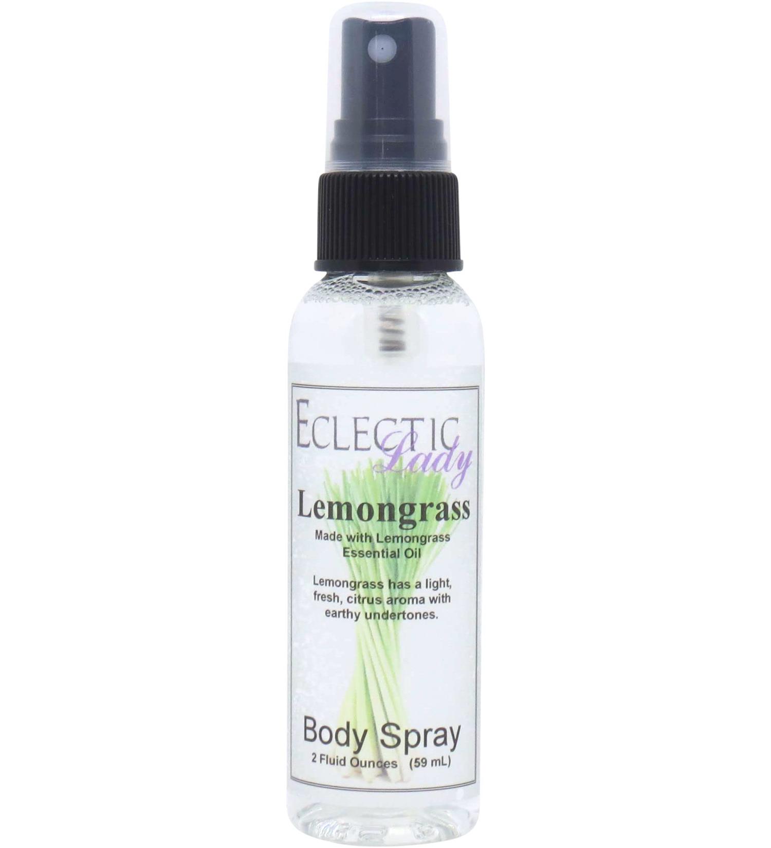 Lemongrass Essential Oil Body Spray 2 ounces Body Mist for Women with Clean Light & Gentle Fragrance Long Lasting Perfume with Comforting Scent for Men & Women Cologne with Soft Subtle Aroma For 2 Fluid Ounces - Buy Online on GoSupps.com