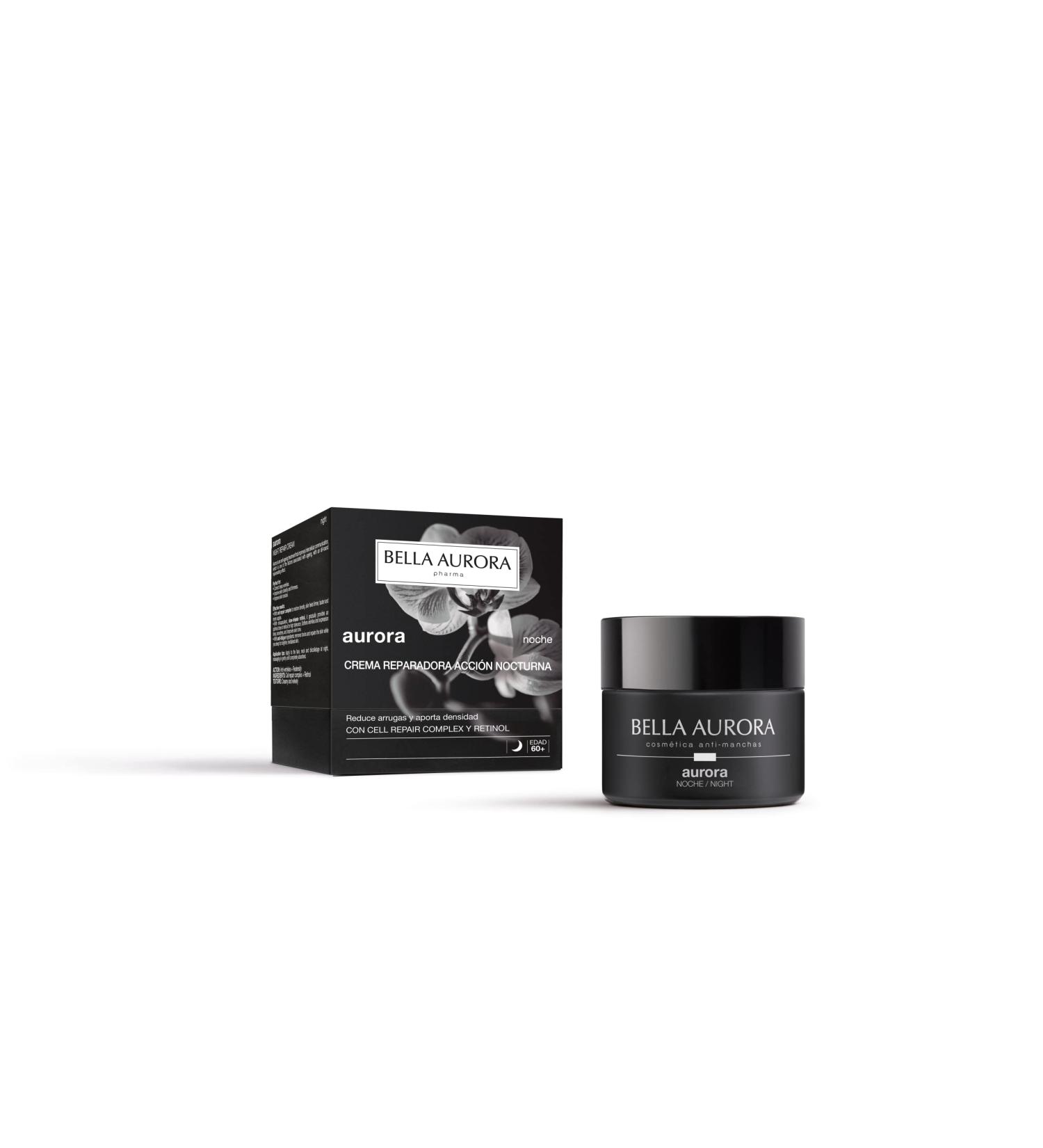Bella Aurora Labs BELLA AURORA Sublime 60 50 ml night cream for mature skin + 60 defines facial contour improves strength provides clarity detoxifies - Buy Online on GoSupps.com