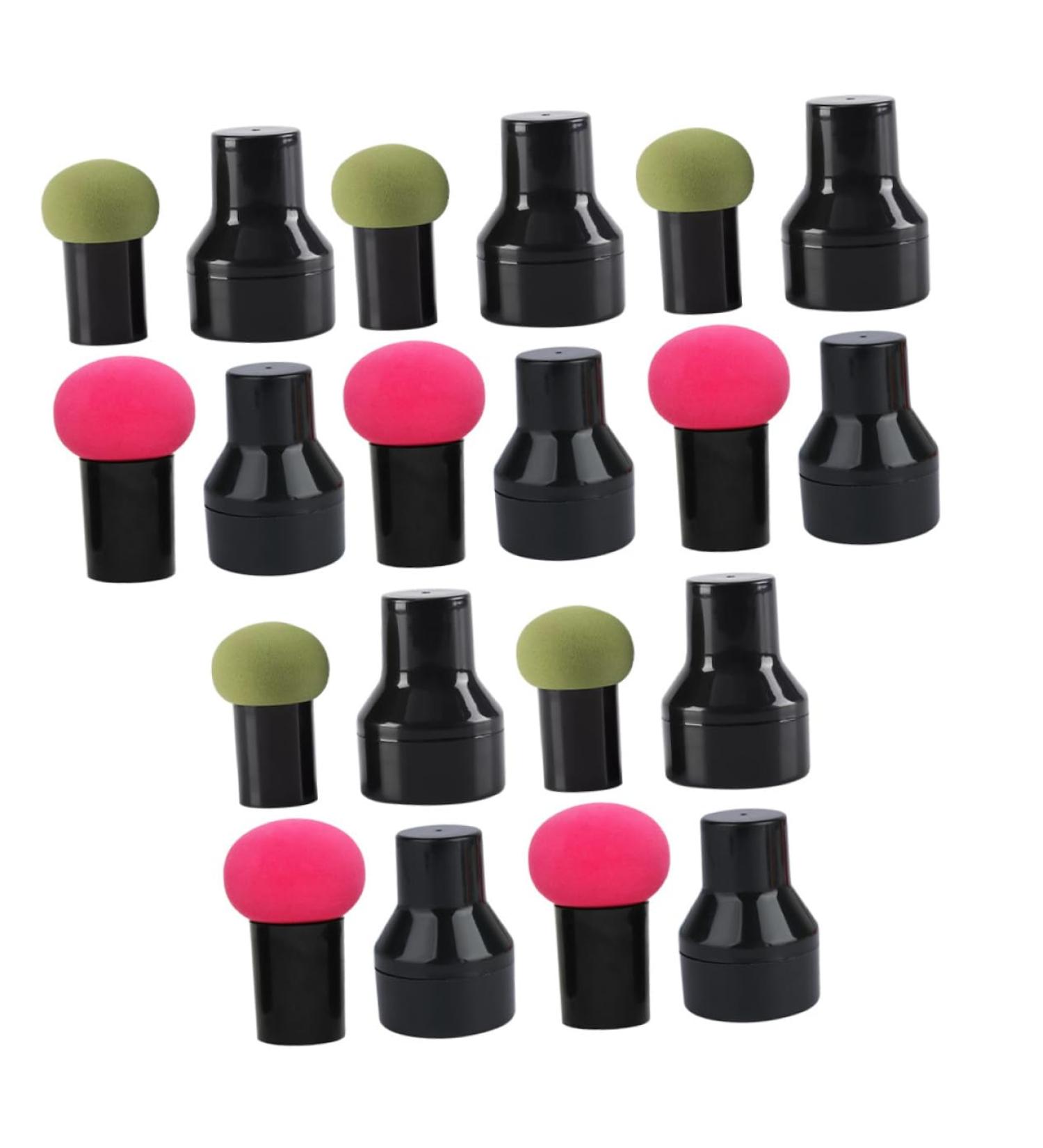 POPETPOP Simple Puff 30 Sets Mushroom Head Puff Girl Hydrophilic Polyurethane Makeup Powder Girl Makeup Pad - Buy Online on GoSupps.com