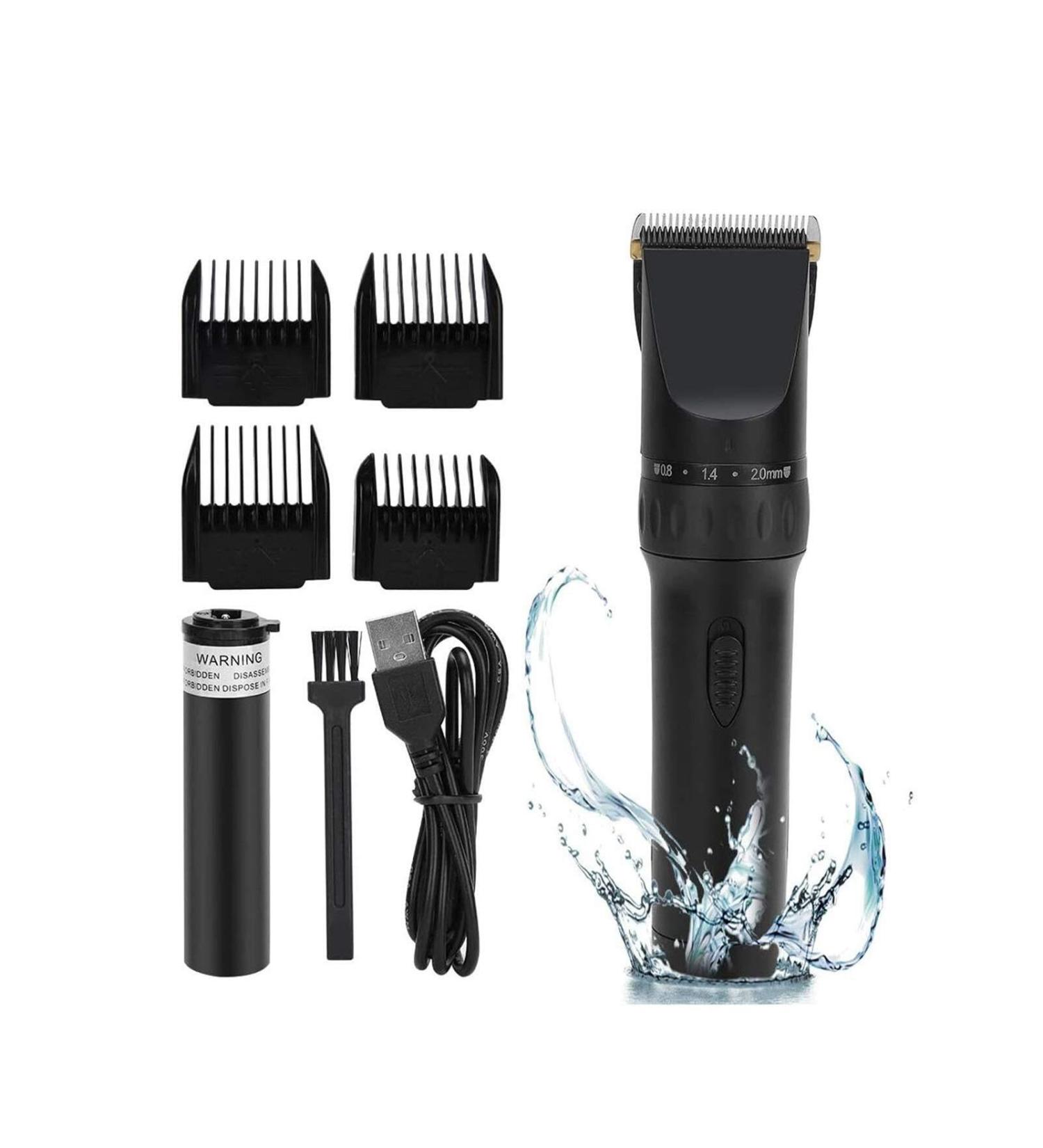 YQYBF Hair Clippers Cordless Rechargeable Hair Trimmer for Families 8-Piece Electric Haircut Kit for Beginners Valentines Day Gifts for him - Buy Online on GoSupps.com