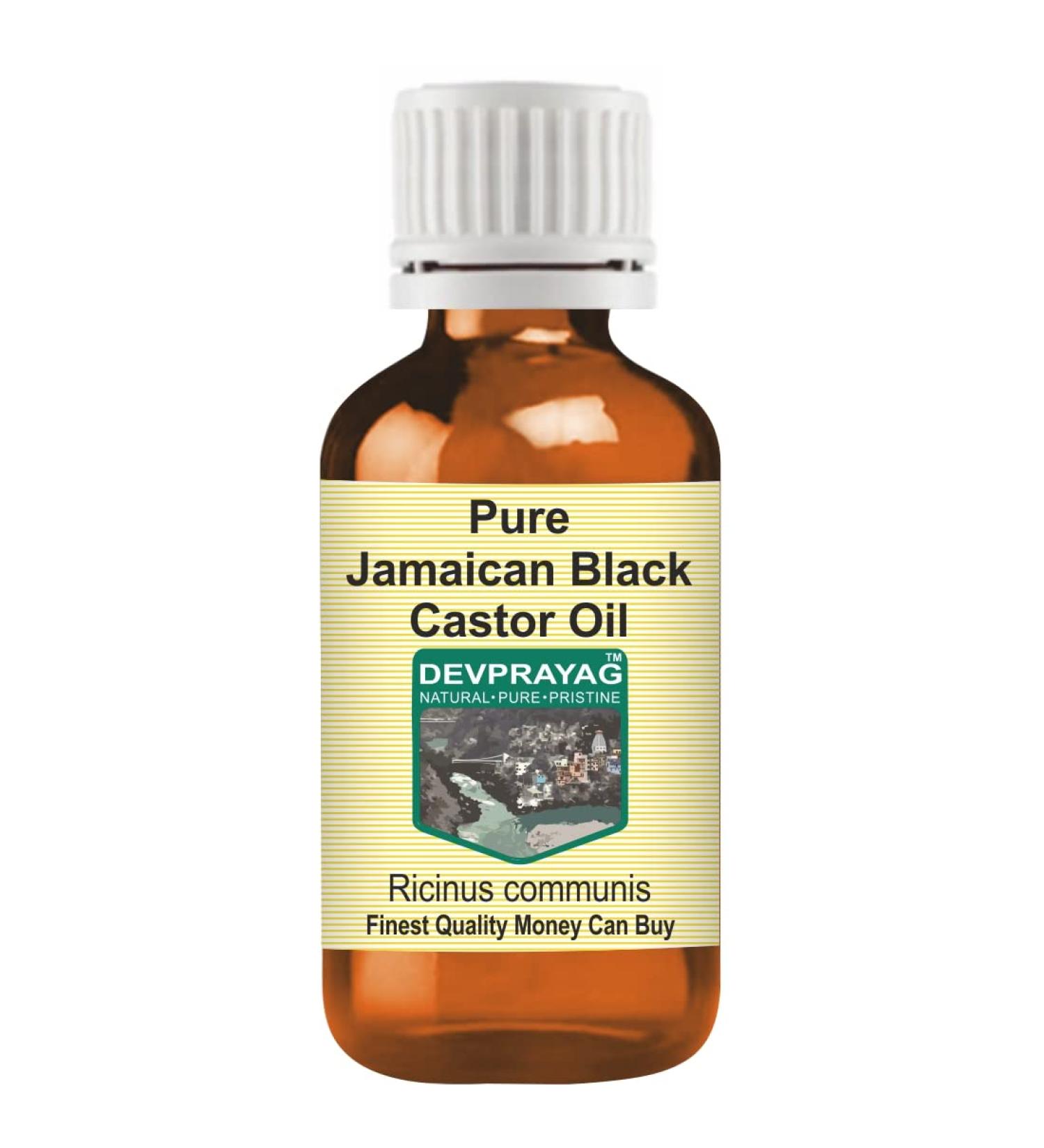Pure Jamaican Black Castor Oil 10ml - 100% Natural Ricinus Communis for Hair & Skin Care - Buy Online on GoSupps.com