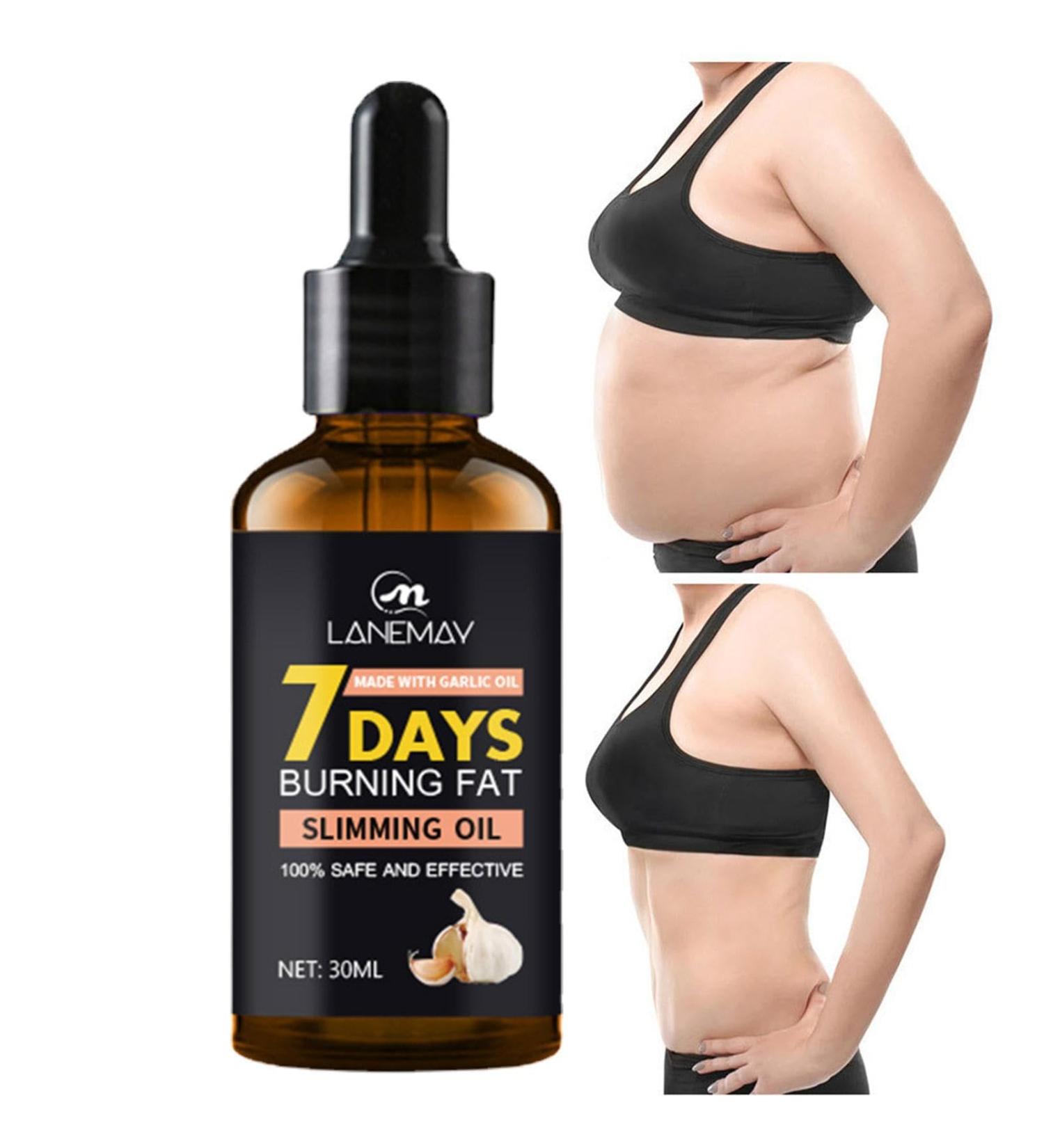 Abdominal Massage Oil - Wukesify Garlic 30ml | Fat Burning & Slimming Body Oil for Tightening Abdomen | International Shipping - Buy Online on GoSupps.com