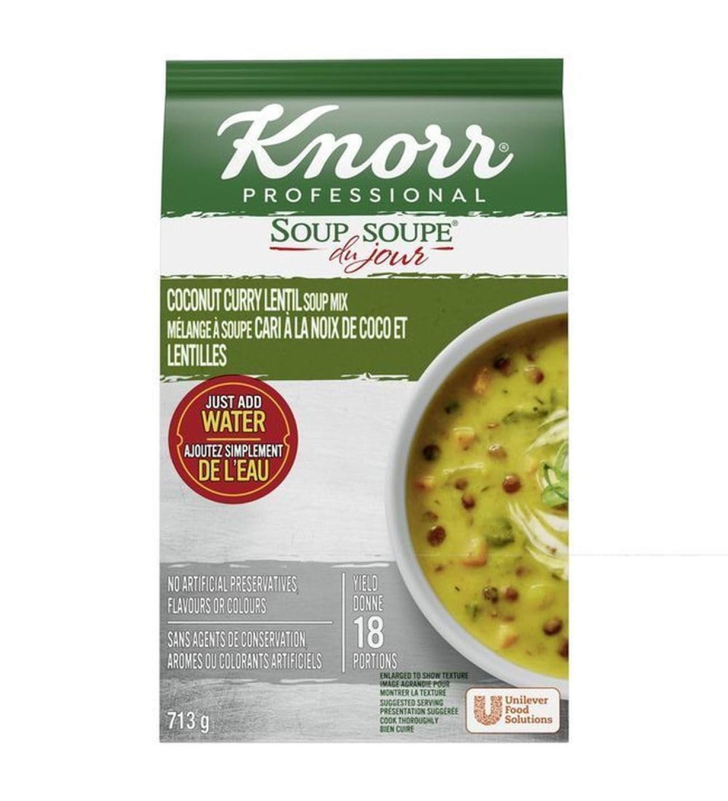 Soup du Jour Coconut Curry & Lentil with Sweet Potatoes Soup Mix - Buy Online on GoSupps.com