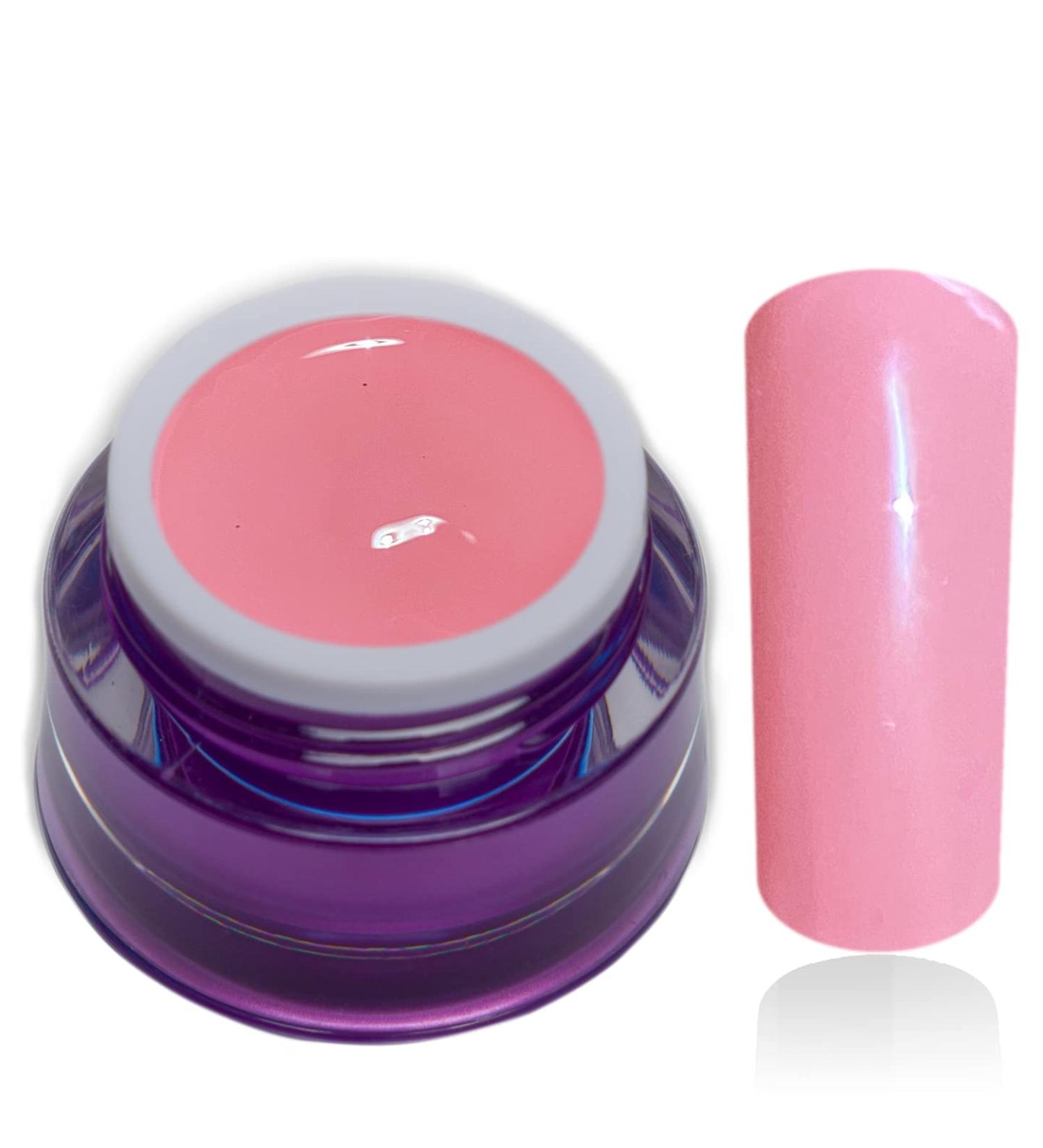 Color Gel Peachy Pink Apricot UV LED Nail Gel - Studio Quality RM Beautynails 5ml - International Shipping Available - Buy Online on GoSupps.com