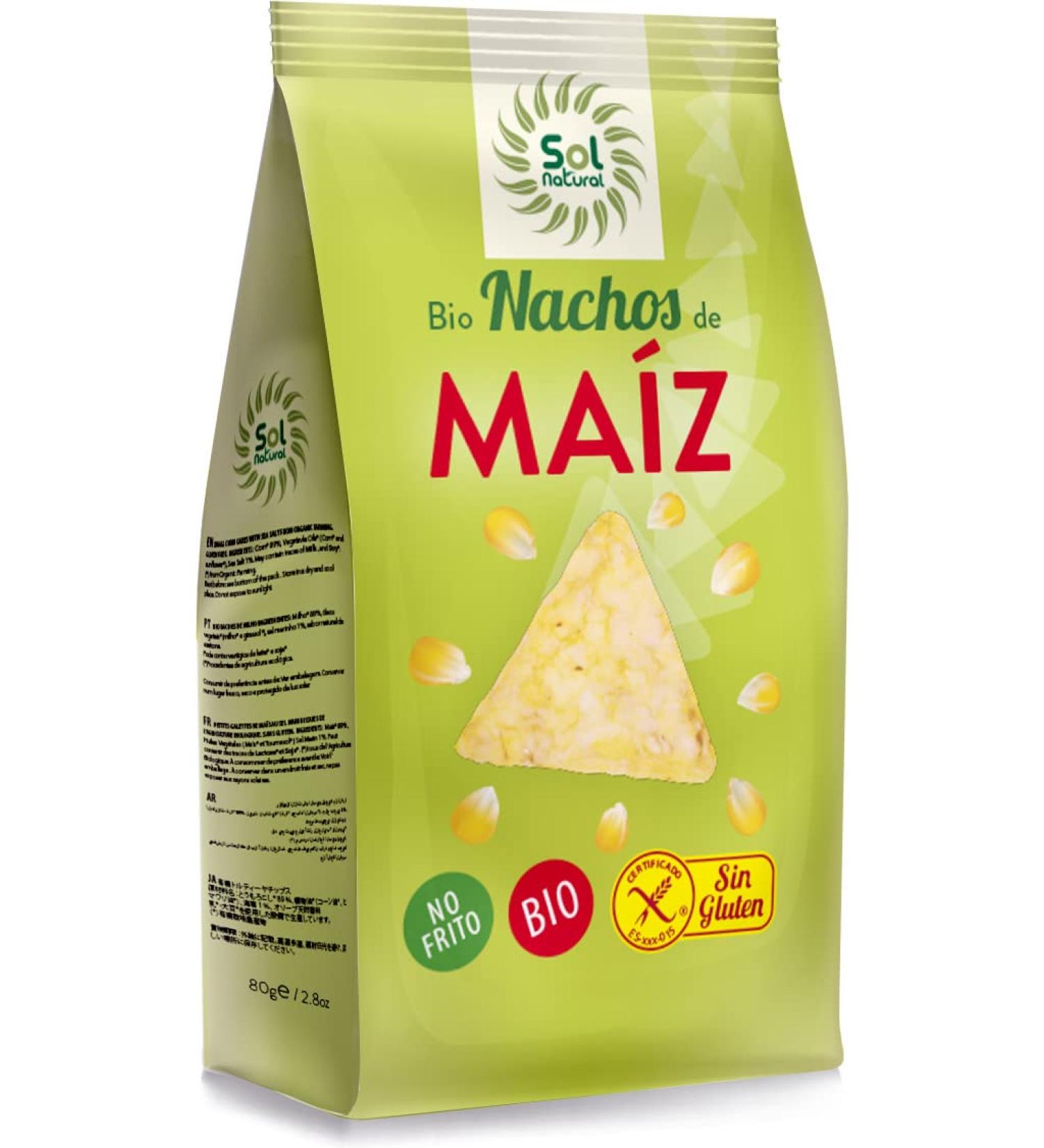 SOLNATURAL Organic Unfried Coats 80 g