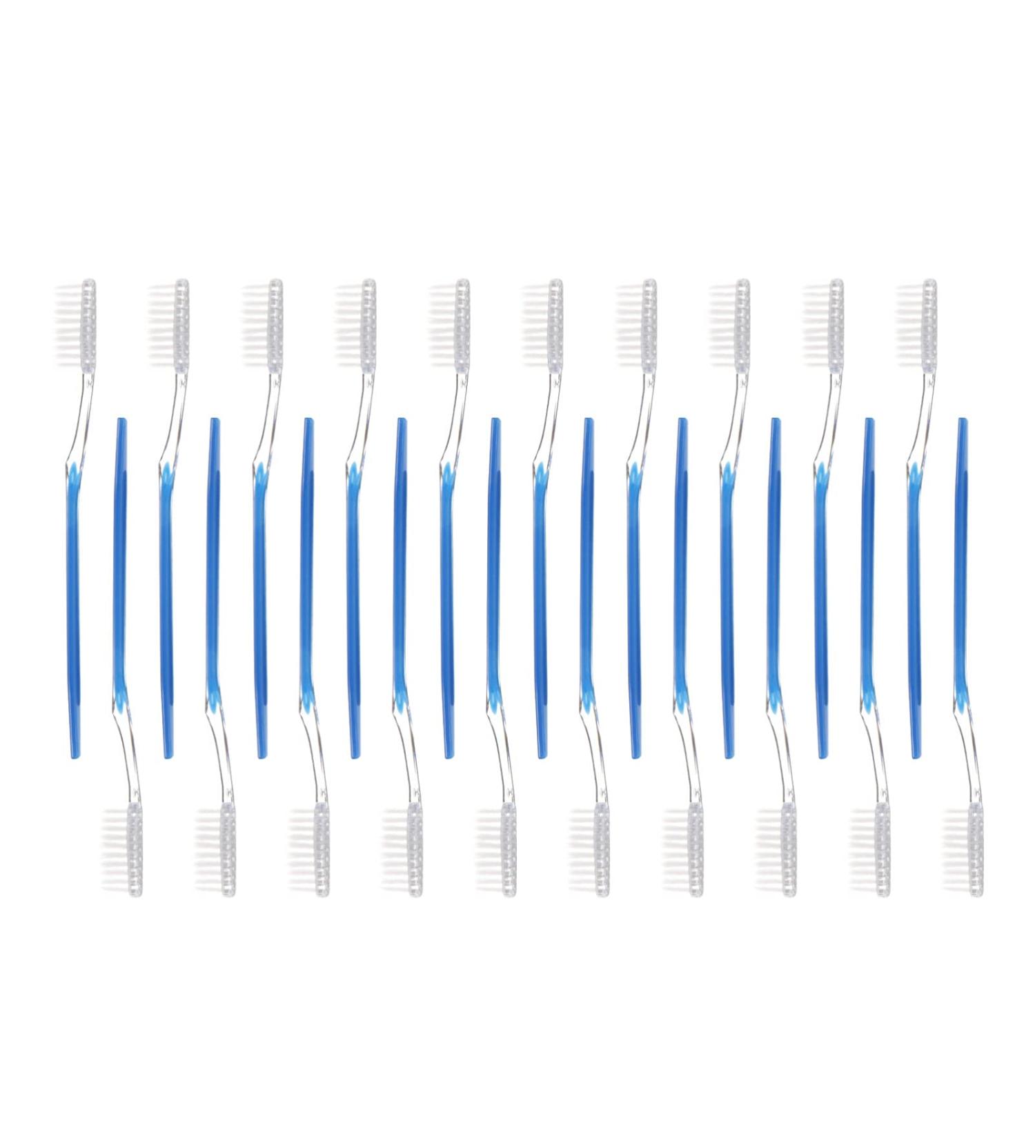 Ipetboom 30-Count Disposable Toothbrush for Toddlers - Travel-Friendly Soft Handle Children's Toothbrush - Assorted Colors (1 Pack) - Buy Online on GoSupps.com