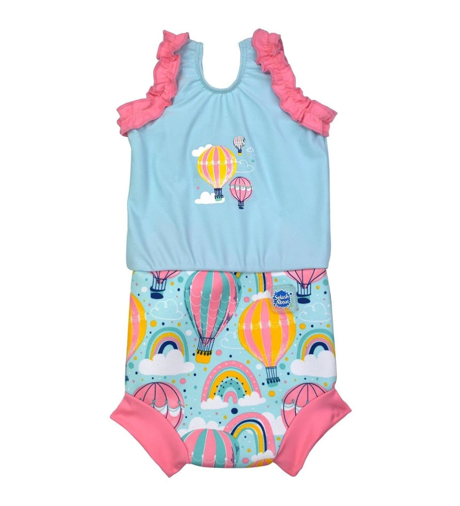 Splash About Happy Nappy Costume | Reusable Swim Nappy Up & Away 3-8 Months - Buy Online on GoSupps.com