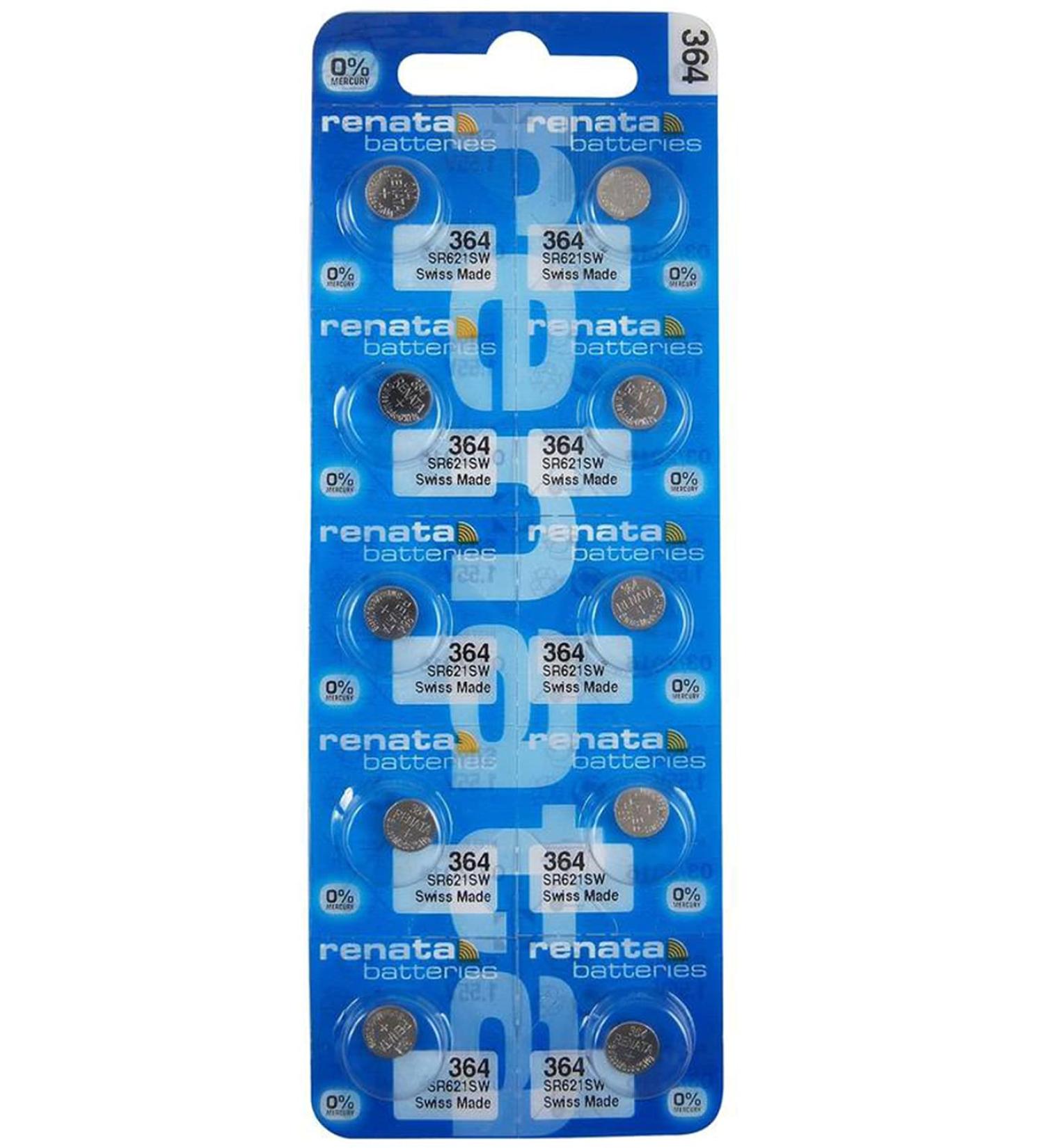 Buy Renata Watch Batteries 10Pcs - International Shipping Available | Durable & Reliable Quality - Buy Online on GoSupps.com