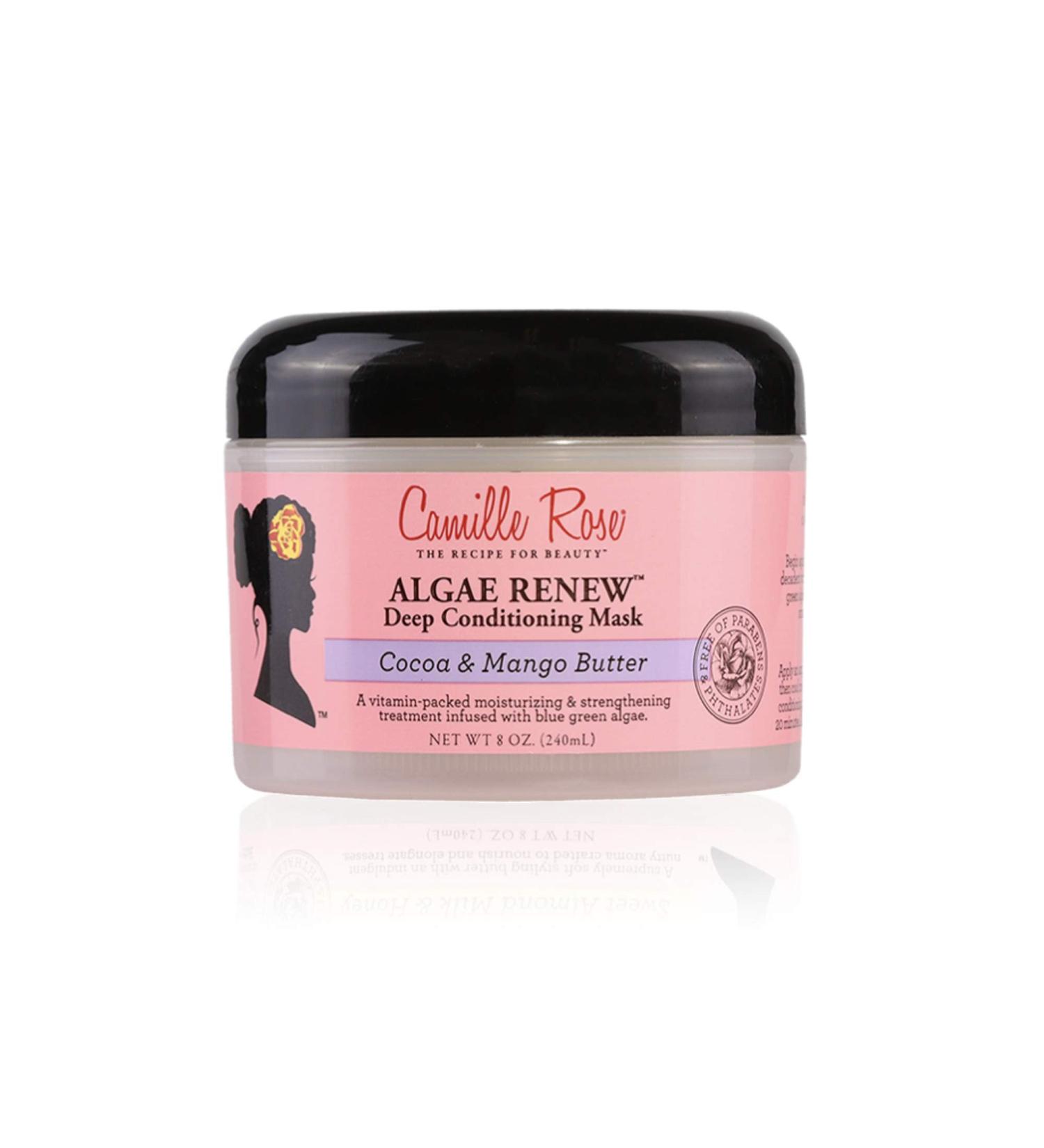 Camille Rose Algae Renew Deep Conditioning Mask - Cocoa & Mango Butter 8 oz - Buy Online on GoSupps.com