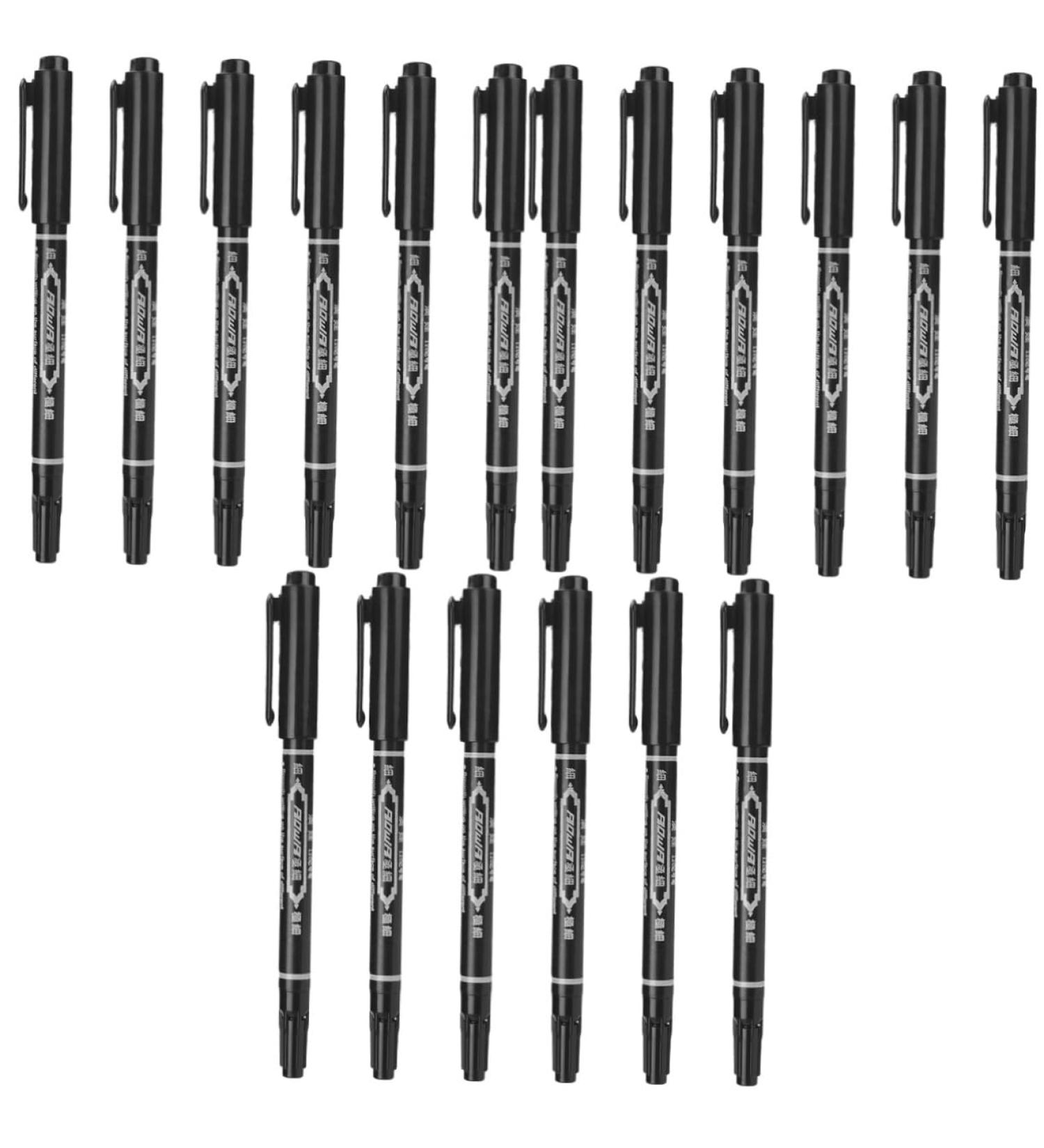 Beavorty 18 Pcs Eyebrow Marker Pen Beauty Tools Eyebrow Tattoos Pen Eyebrow Position Pen Drawing Pen Bicuspid - Buy Online on GoSupps.com