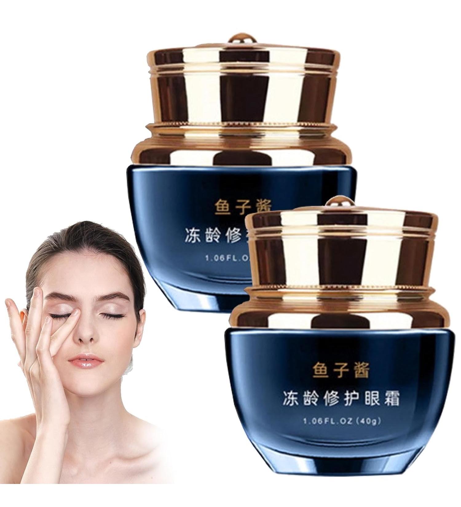 EXQST Caviar Repair Essence Eye Cream Tightening and Lifting Caviar Eye Cream Caviar Collagen Luxury Eye Lift Cream AntiWrinkle Eye Cream for Dark Circles and Puffiness - Buy Online on GoSupps.com