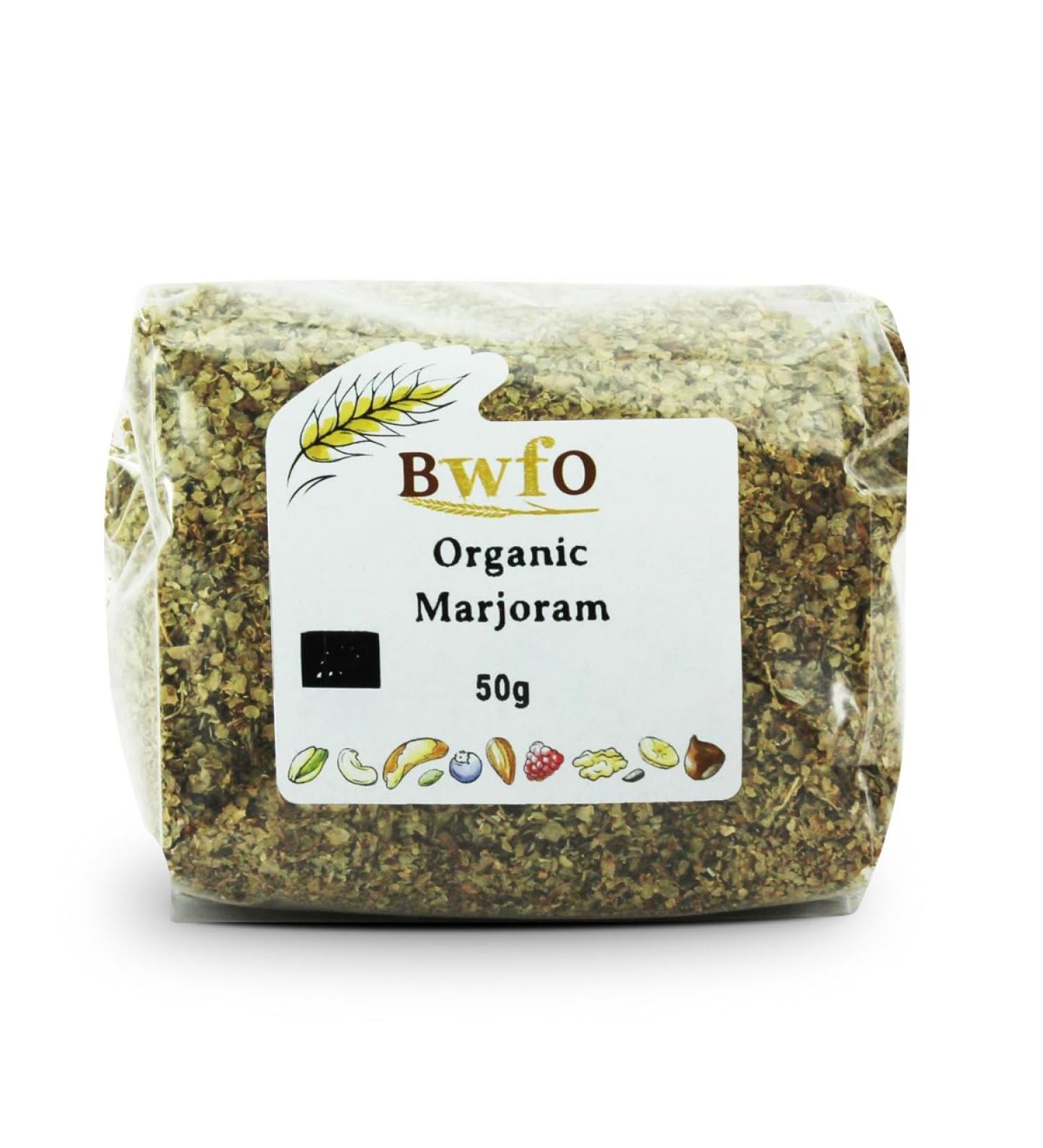 Organic Marjoram 50g (BWFO)
