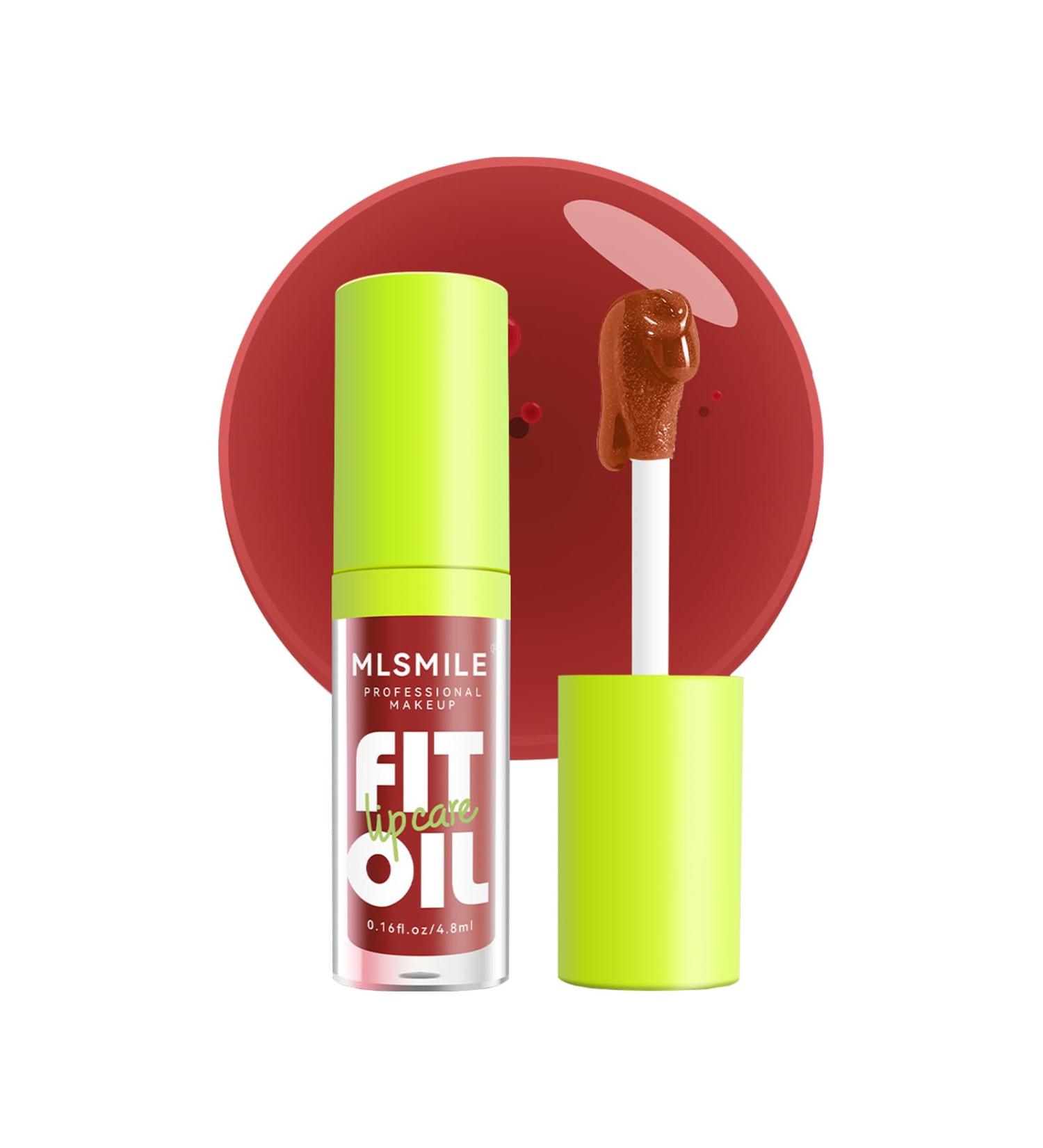 Buy Lip Oil Glaze #07 - Hydrating Lip Glow Oil | Shiny Transparent Gloss for Plump Smooth Lips - Long Lasting & Non-Sticky - Buy Online on GoSupps.com