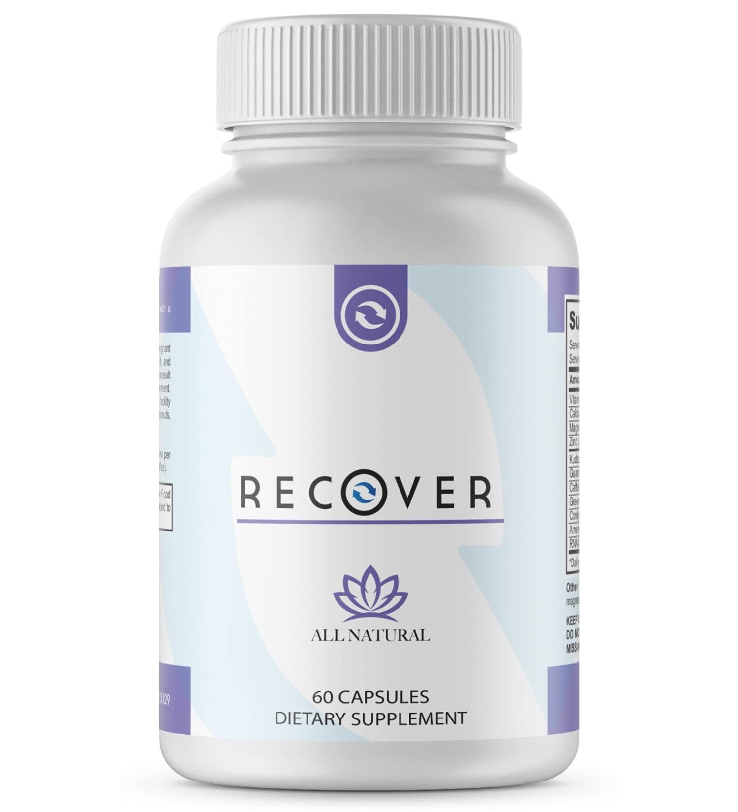 Alcohol Craving Support Supplement with Kudzu, L Glutamine, B Vitamins - 60 Capsules - Buy Online on GoSupps.com