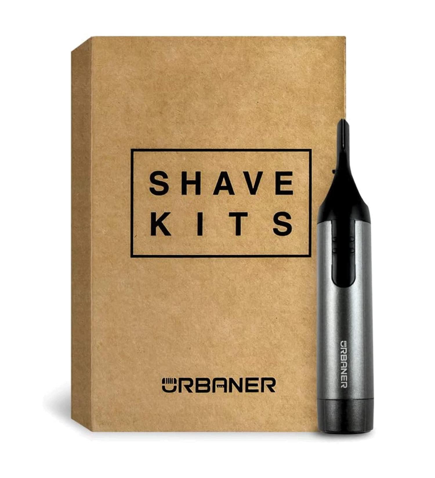 URBANER Battery Operated Waterproof Eyebrow Trimmer for Men Compact Electric Beard Razor Portable Facial Hair Clipper Safe Blade Lightweight Gifts MB-062 - Buy Online on GoSupps.com