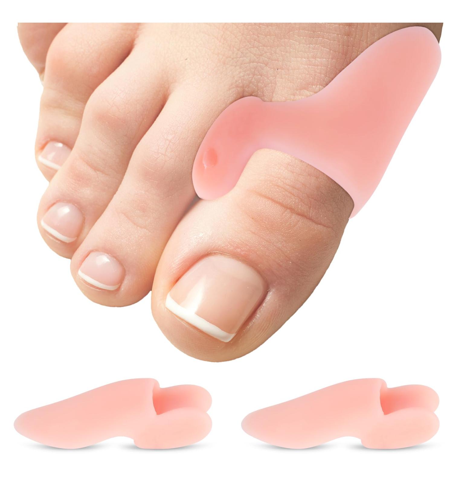 WLLHYF Bunion Cushion Protector - 10 Pcs Washable Gel Shields for Big Toe, Toe Separator for Pain Relief - Buy Online on GoSupps.com