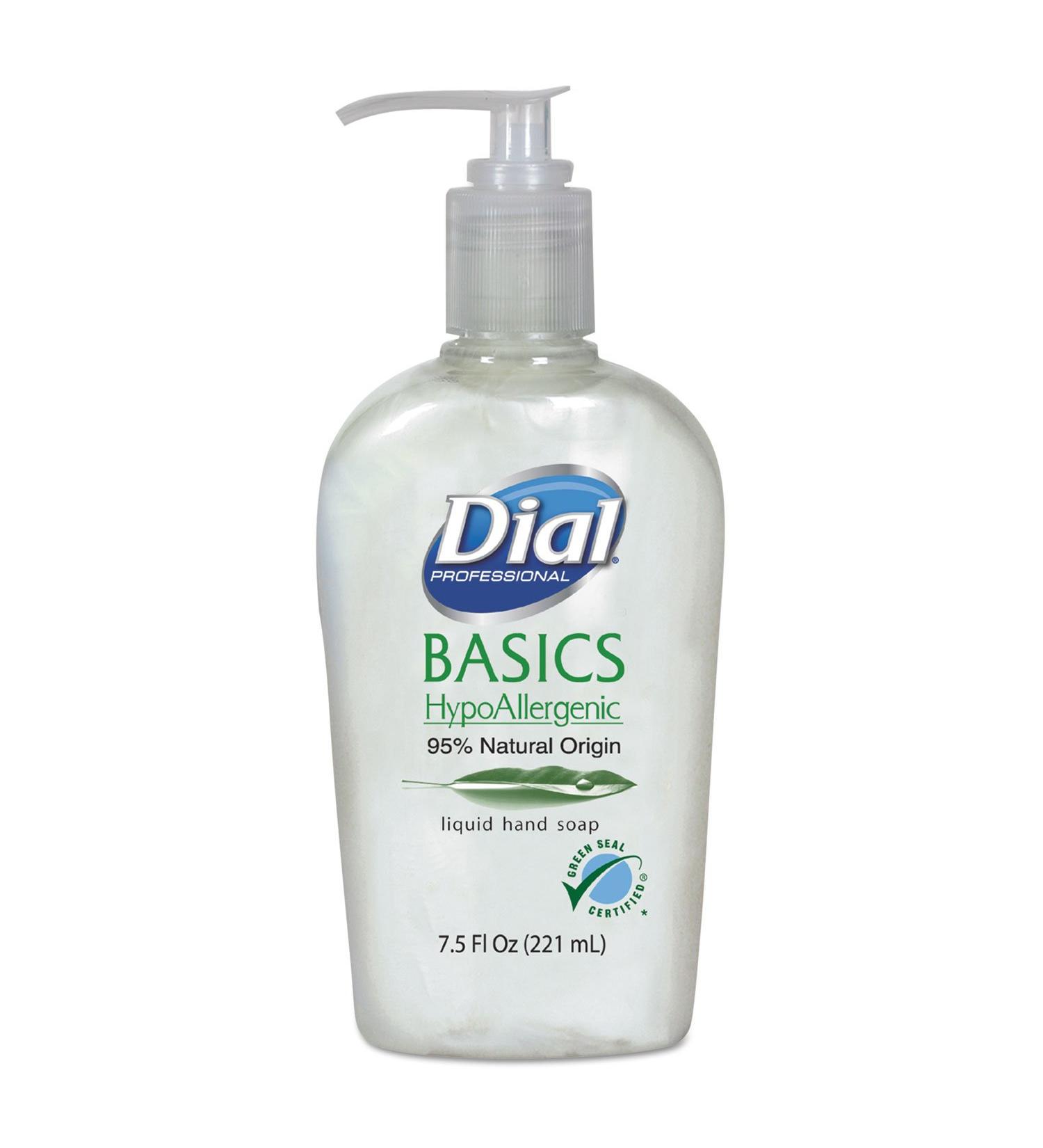 Buy Dial 06028CT Rosemary-Mint Liquid Hand Soap 7.5 oz - 12/Carton | International Shipping Available - Buy Online on GoSupps.com
