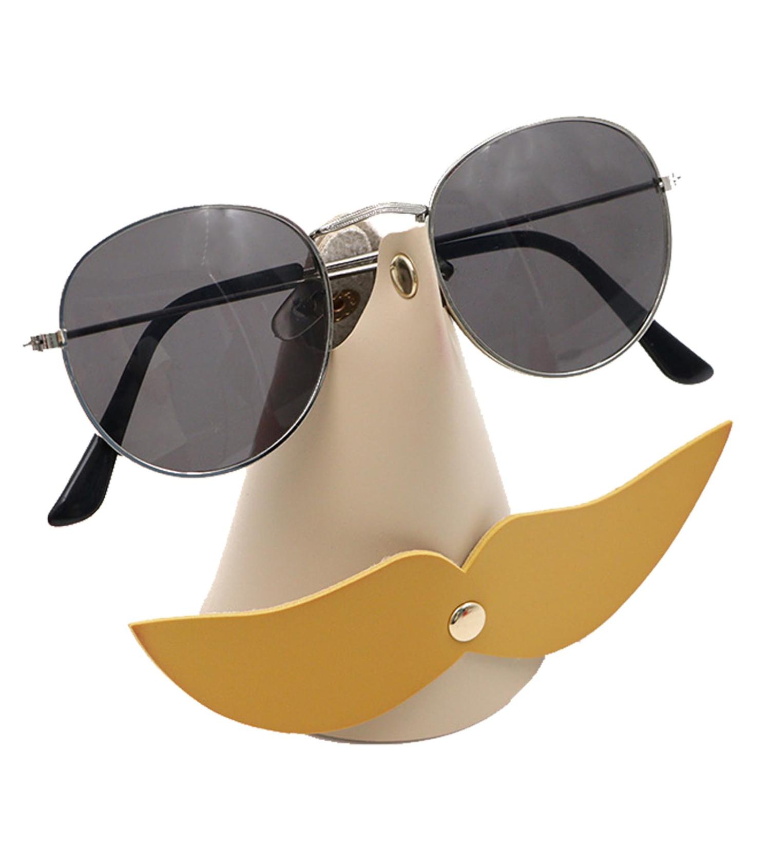 Nasal Glasses Holders - Unique & Funny Storage Organizer for Glasses Enthusiasts | Amusing Beard Colors - Perfect Gift! - Buy Online on GoSupps.com