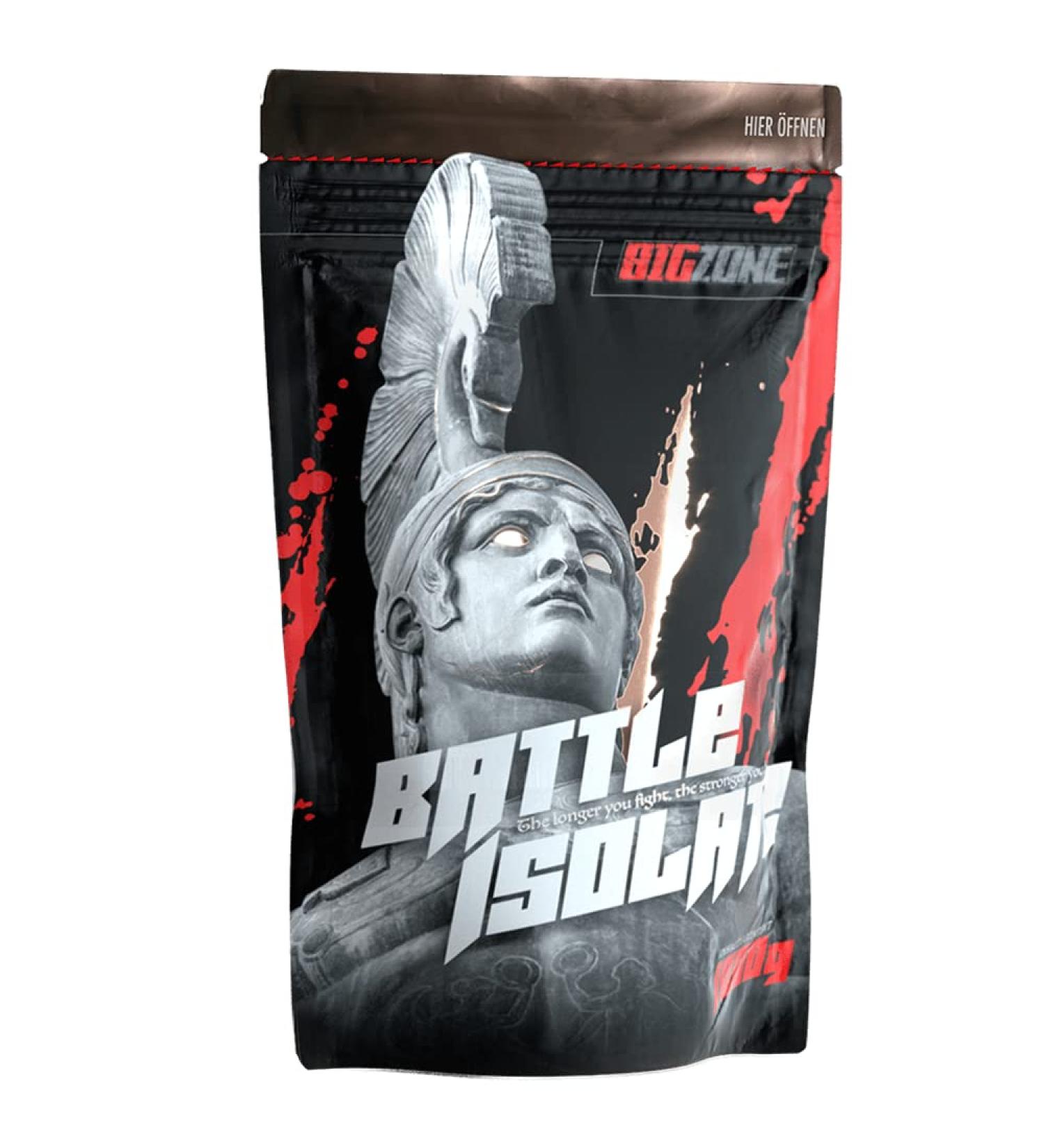 Big Zone | Battle Isolate delicious taste whey protein isolate protein whey for athletes | 1000g (chocolate) chocolate