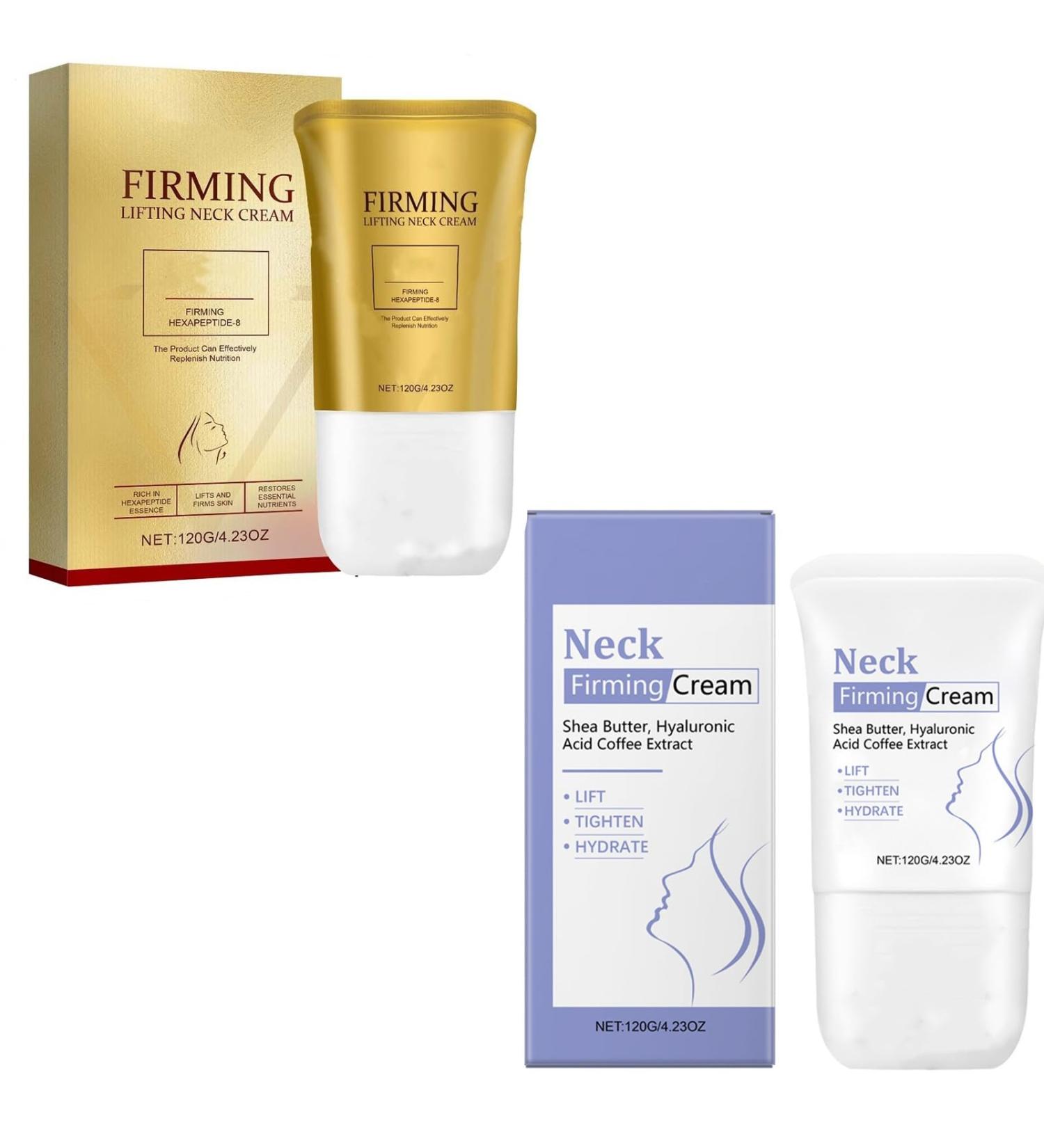 JUNHONGLI Firming Neck Cream With Roller Women Go To Firm And Lift Neck Cream For Body Face Moisturize And Firm Skin Combination - Buy Online on GoSupps.com