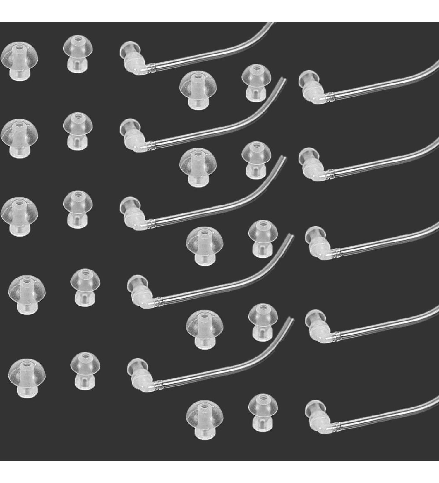 Hiibaby 30 pcs Ear Plug with 10 Tubes Resound BTE Hearing Enhancer Fitting Eartips Domes (Size S M L) - Buy Online on GoSupps.com