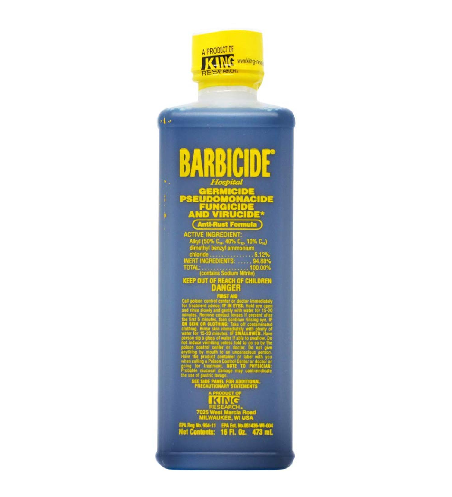 BARBICIDE Salon Disinfectant Anti Rust Formula Tool Sterilizer Cleaner Hospital