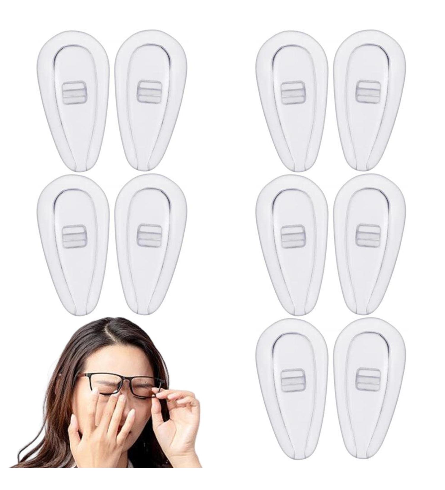 Gimocool Glasses Nose Pads - 5 Pairs Silicone Anti-Slip Air Bag Cushions - Replacement for Glasses & Sunglasses - Buy Online on GoSupps.com