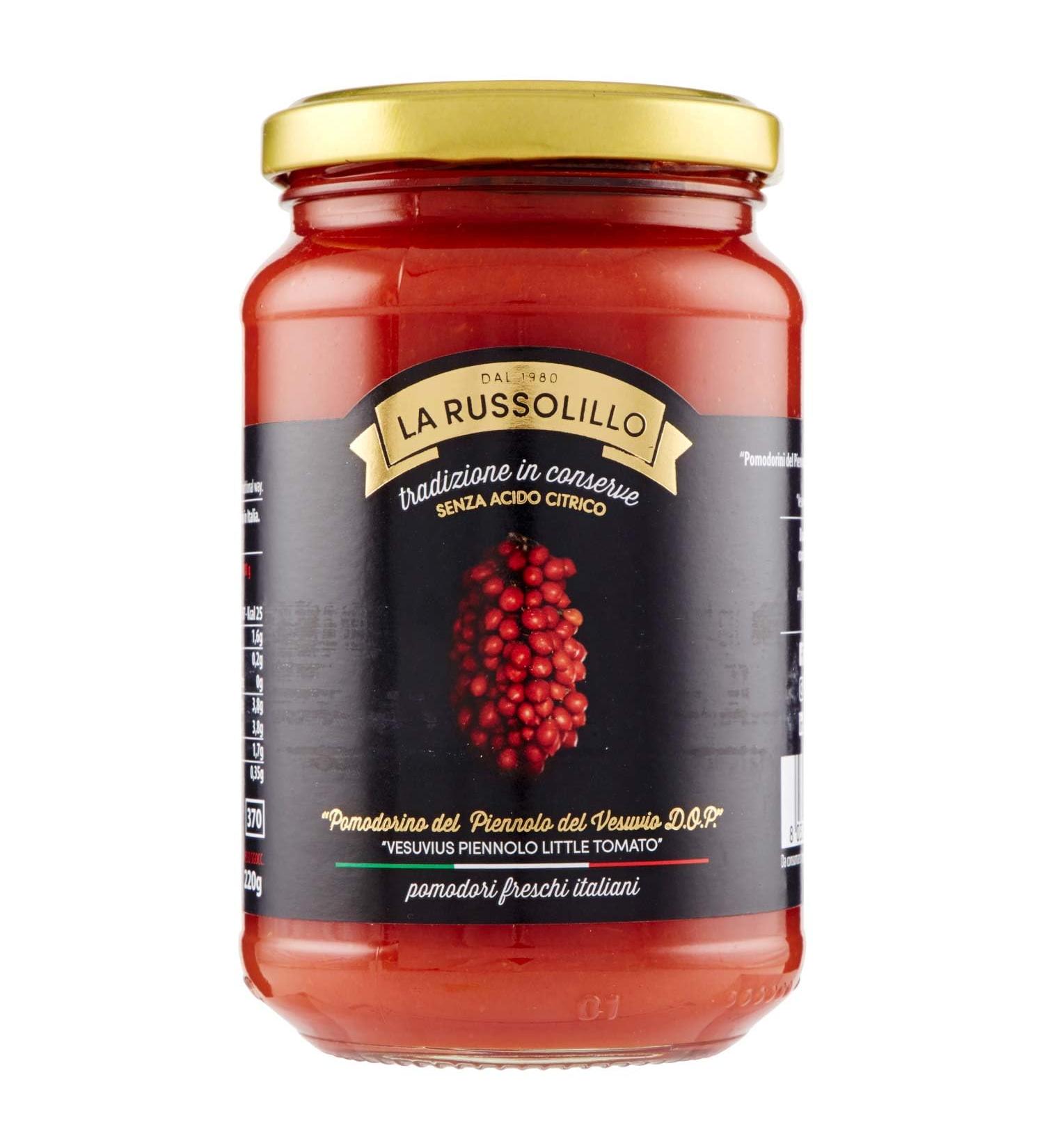 PIENNOLO CHERRY TOMATO 360 gr. THE RUSSOLILLO - Buy Online on GoSupps.com