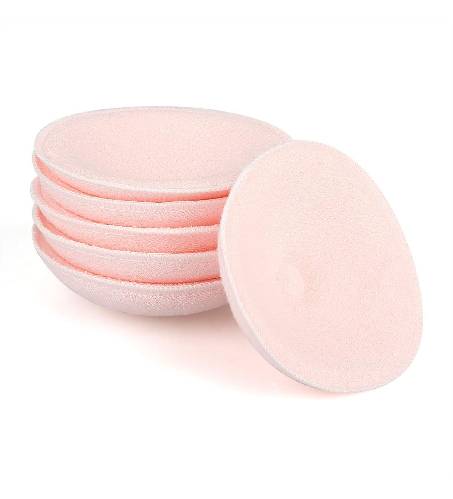 Washable Breast Pads - Asixx Reusable Soft Cotton Nursing Pads | 6-Pack Absorbent 3D Cup for Women - Buy Online on GoSupps.com