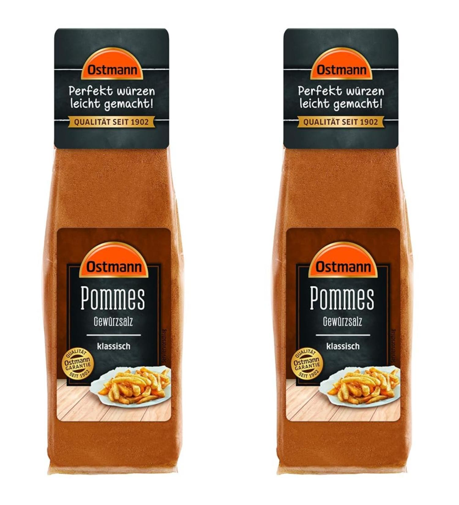 Ostmann Pommes Seasoning Salt 90 g 805498 (Pack of 2) 90 g (Pack of 2)