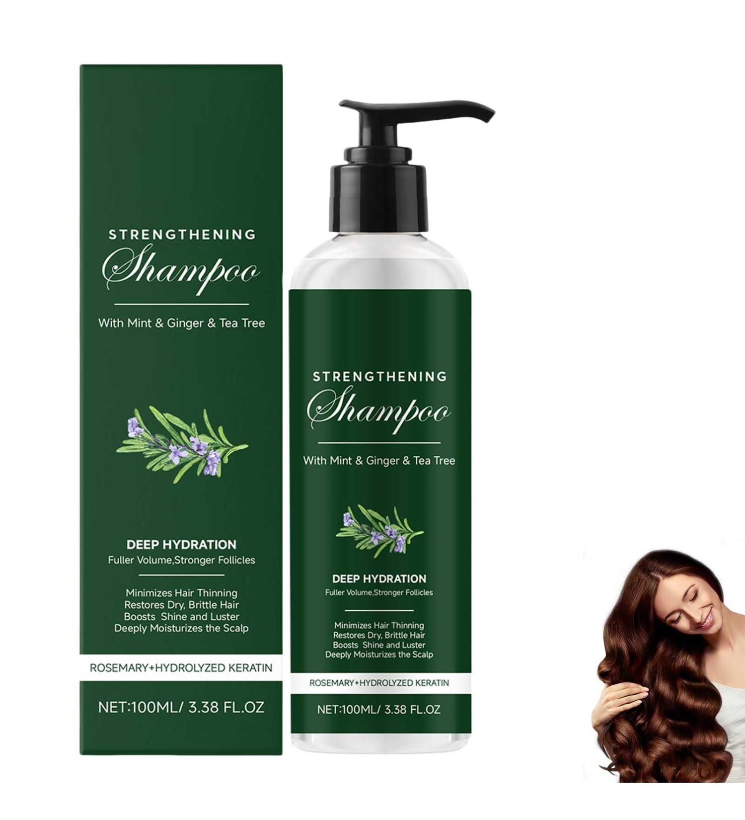 Rubu22a Hair growth shampoo organic natural shampoo against thinning hair and hair loss free from parabens and sulphate 100 ml 033 g 300er Pack - Buy Online on GoSupps.com